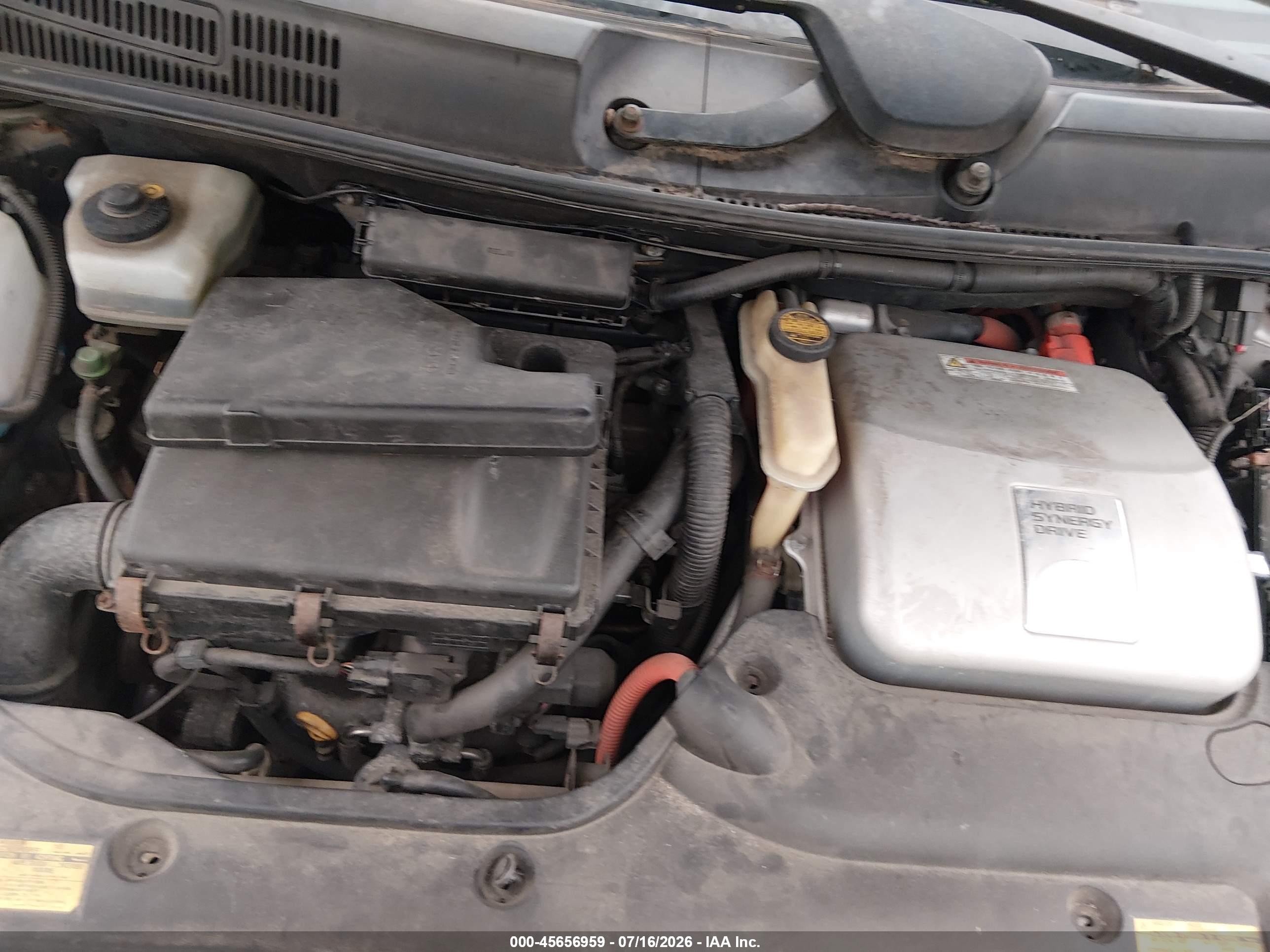 2005 Toyota Prius   Gold vin: JTDKB20U453096576