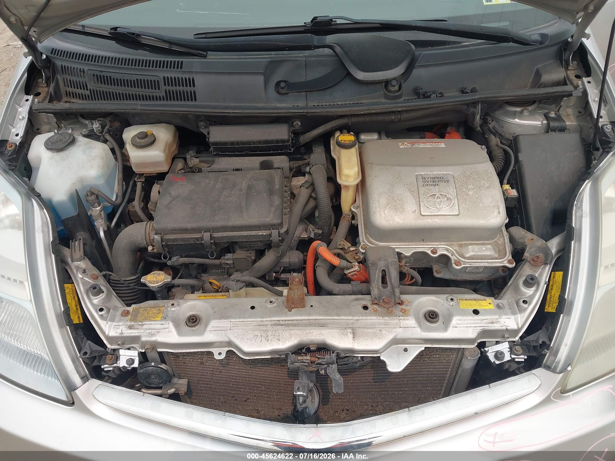2006 Toyota Prius   Silver vin: JTDKB20U463172444