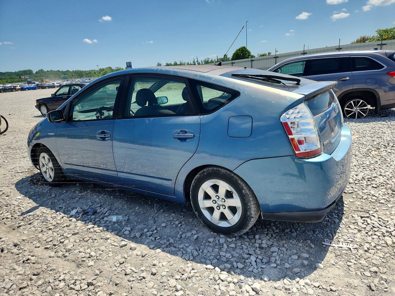 2006 Toyota Prius Base Blue vin: JTDKB20U467070585