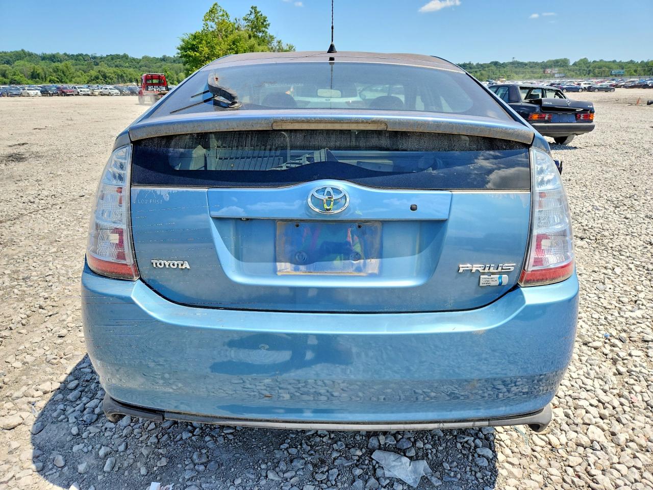 2006 Toyota Prius Base Blue vin: JTDKB20U467070585
