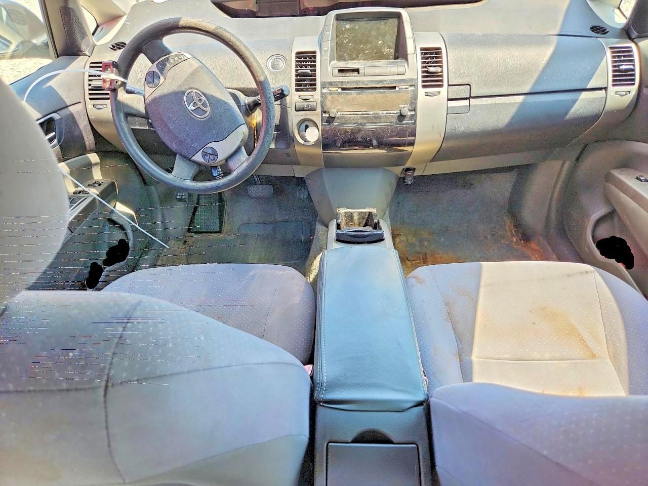 2006 Toyota Prius Base Blue vin: JTDKB20U467070585