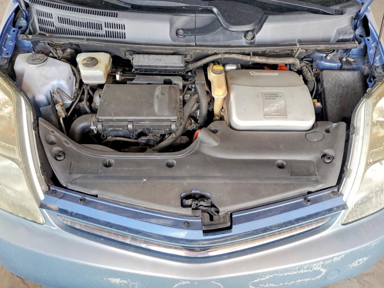 2006 Toyota Prius Base Blue vin: JTDKB20U467075947