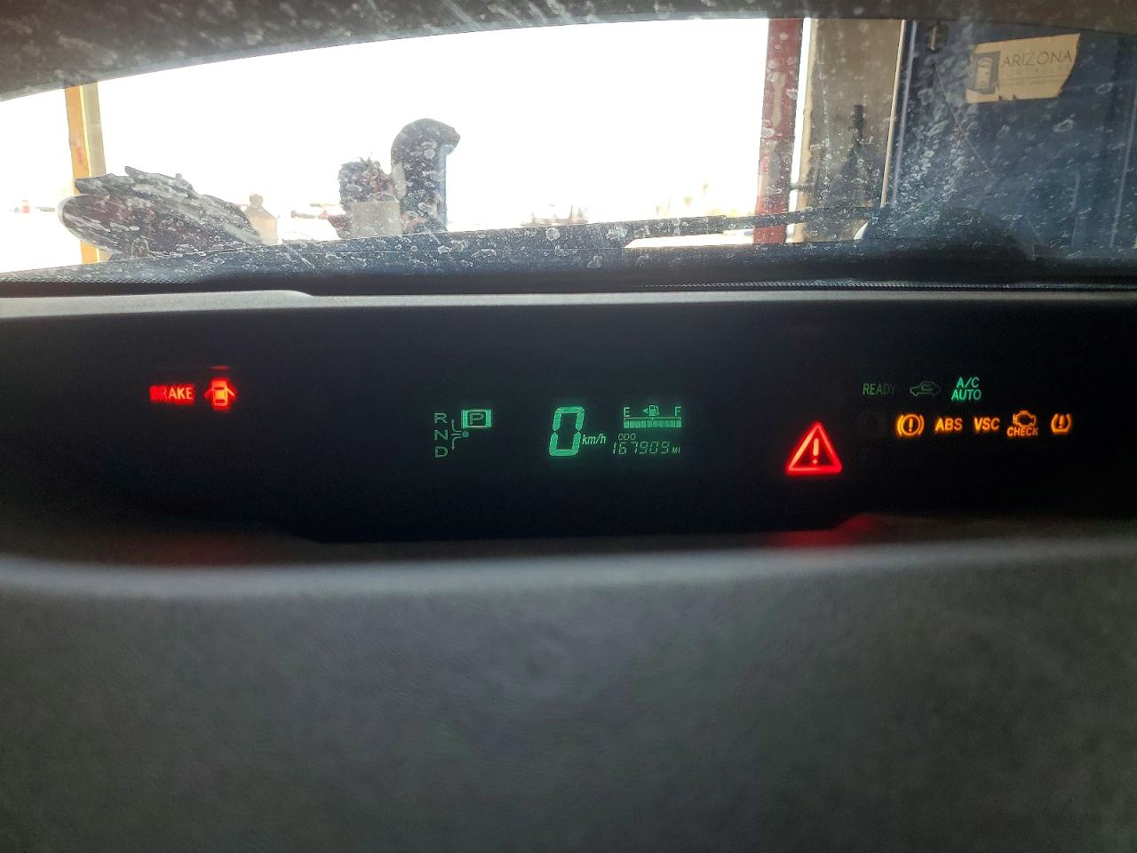 2006 Toyota Prius Base Blue vin: JTDKB20U467075947