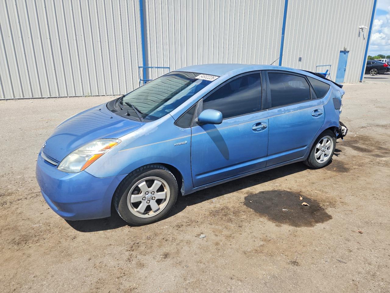 2006 Toyota Prius Base Blue vin: JTDKB20U467081022