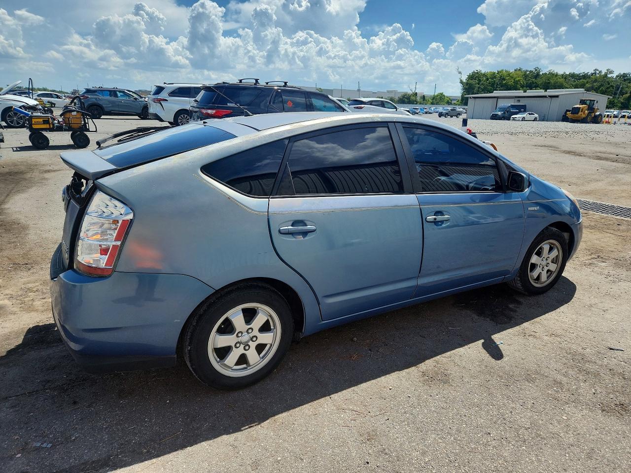 2006 Toyota Prius Base Blue vin: JTDKB20U467081022
