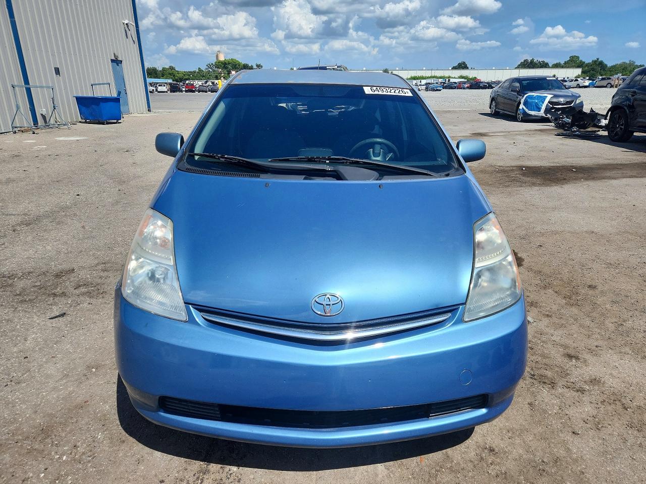2006 Toyota Prius Base Blue vin: JTDKB20U467081022