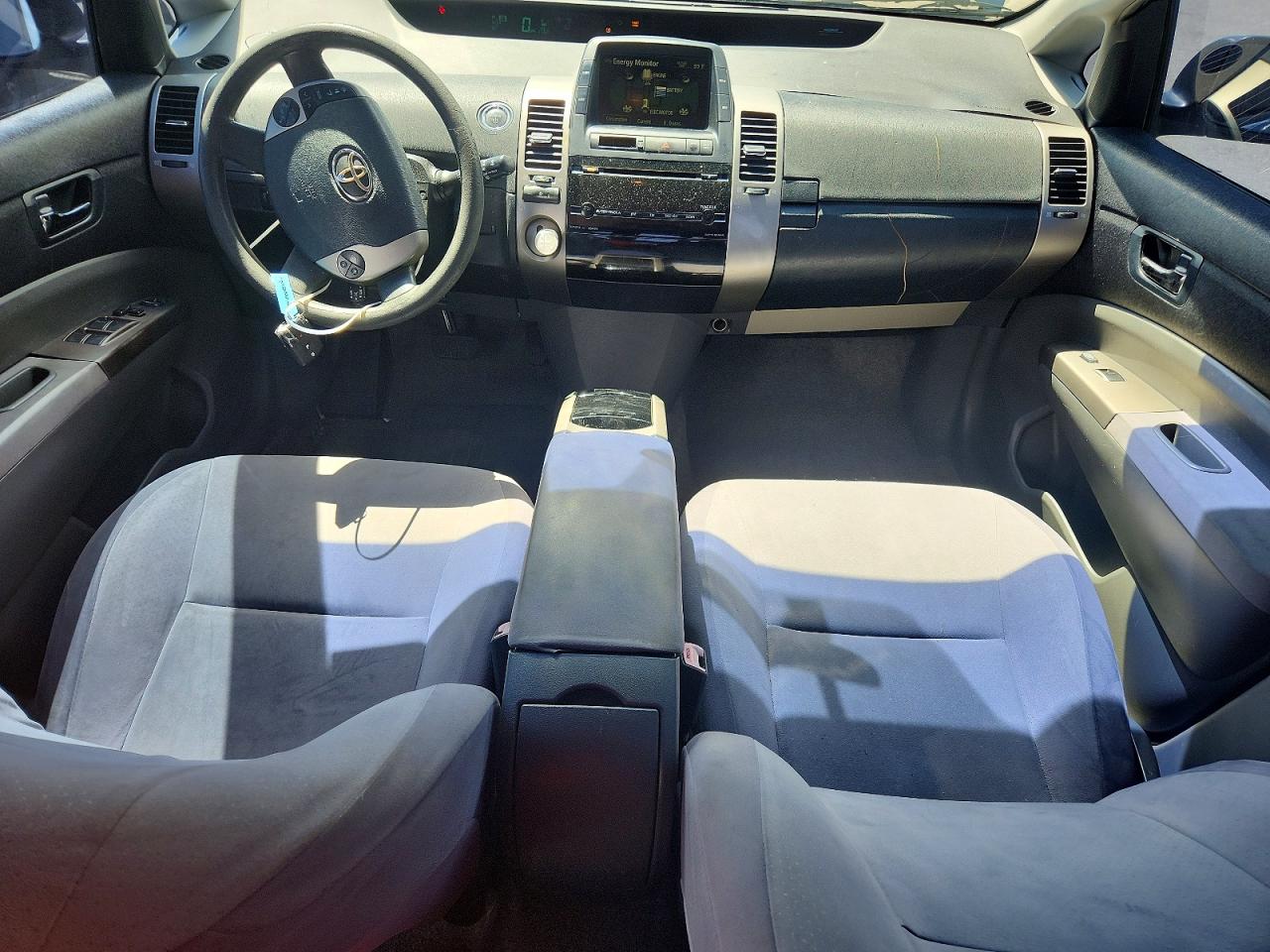 2006 Toyota Prius Base Blue vin: JTDKB20U467081022
