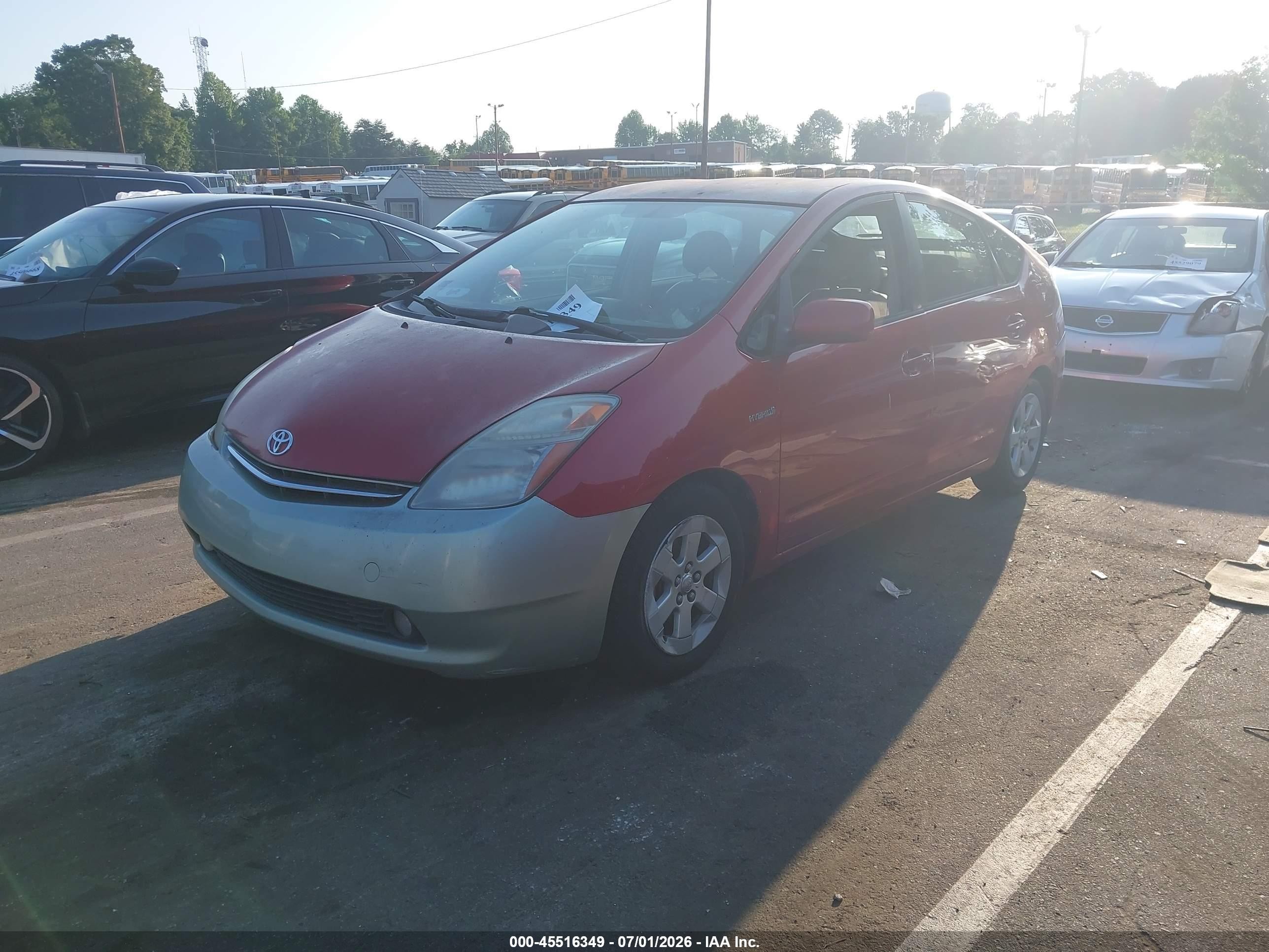 2006 Toyota Prius   Red vin: JTDKB20U467501006
