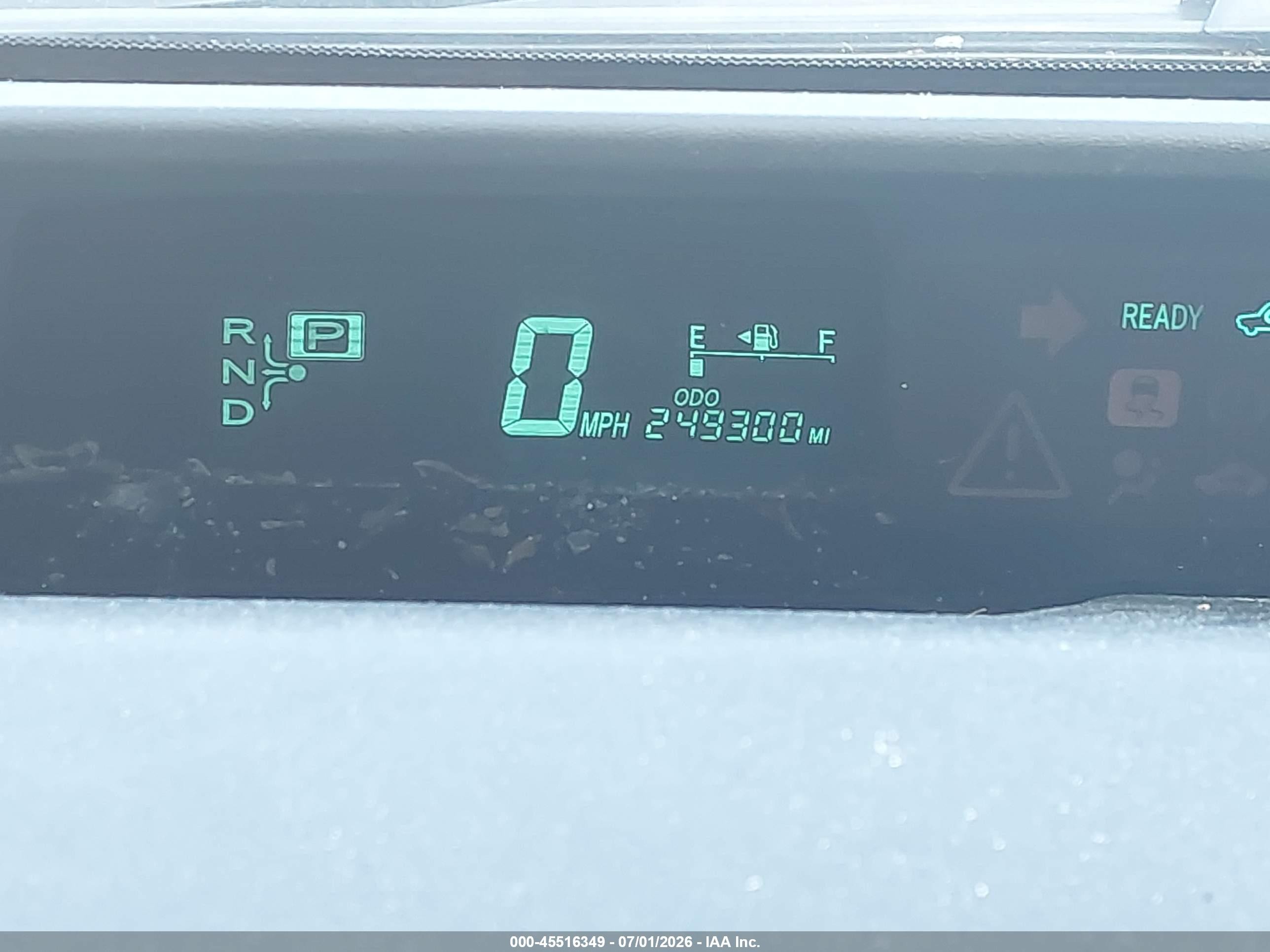 2006 Toyota Prius   Red vin: JTDKB20U467501006