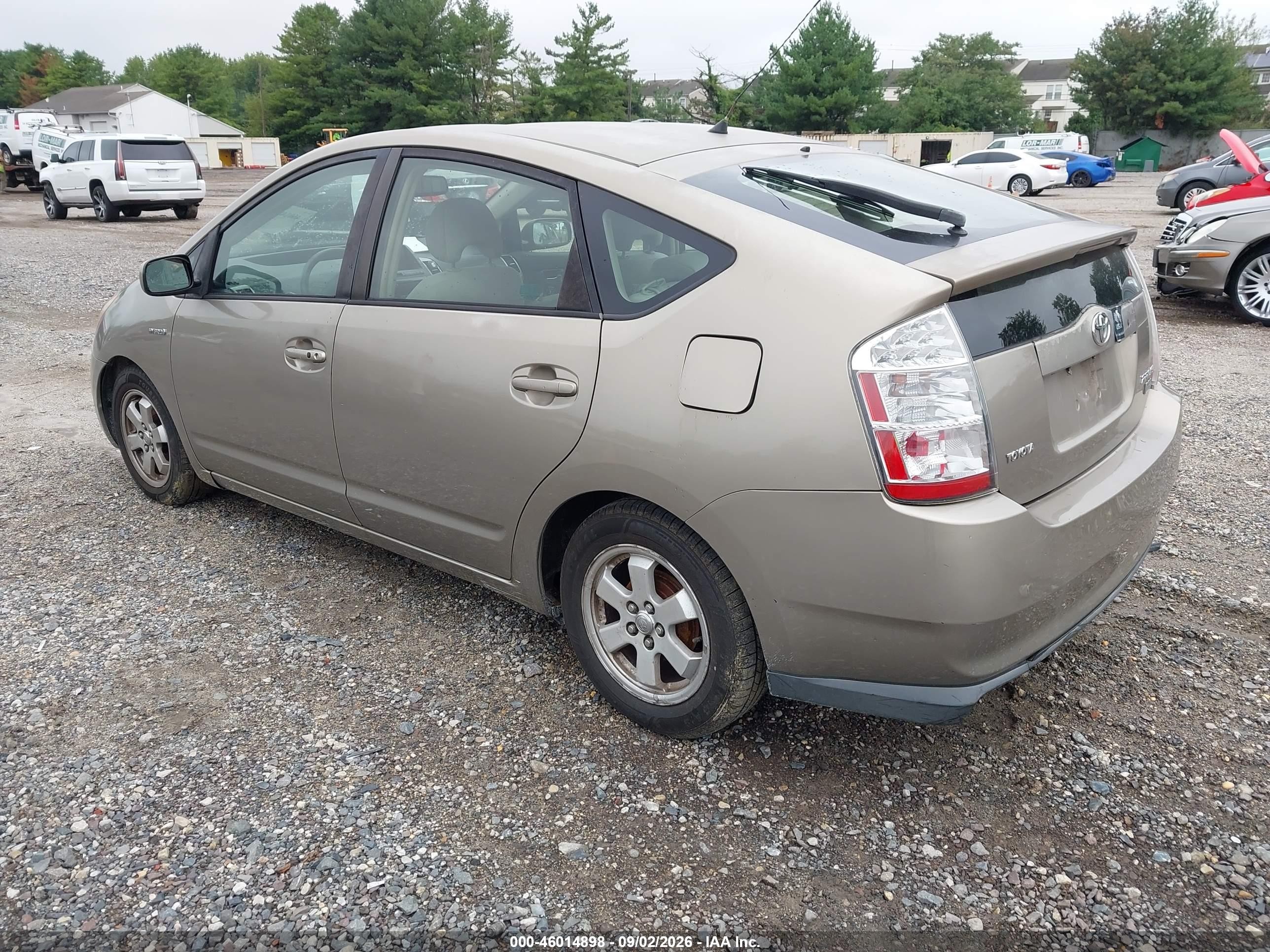 2006 Toyota Prius   Золотой vin: JTDKB20U467520333