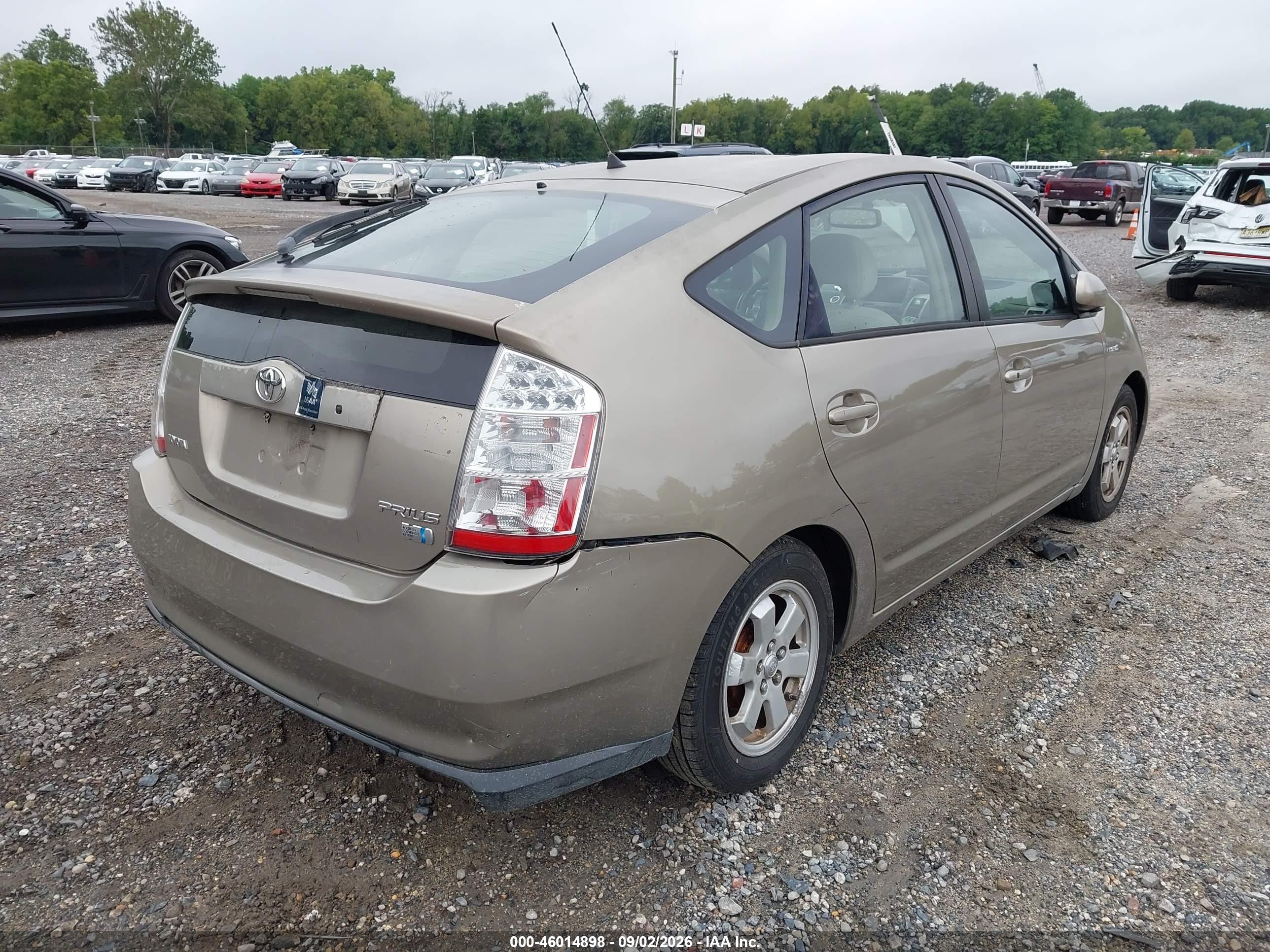 2006 Toyota Prius   Золотой vin: JTDKB20U467520333