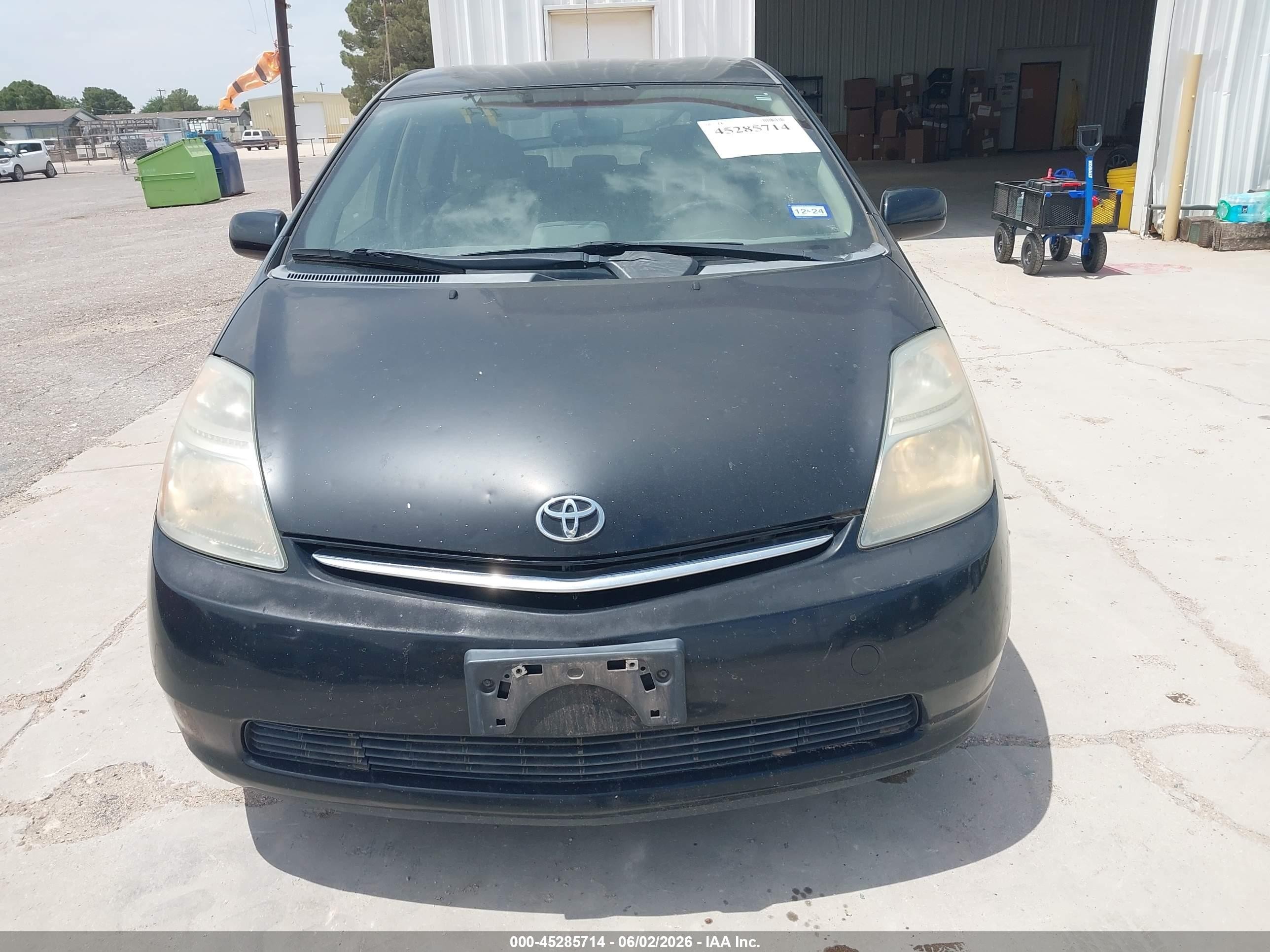 2006 Toyota Prius   Black vin: JTDKB20U467528299