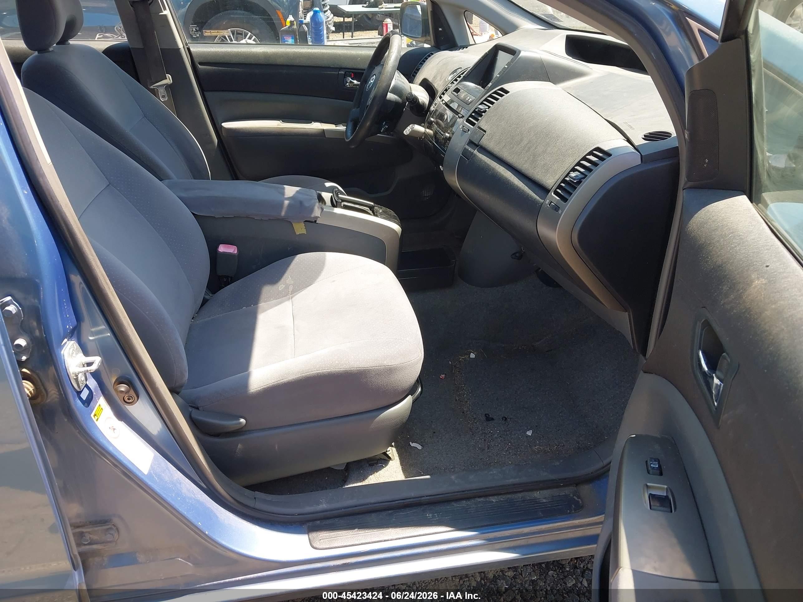 2006 Toyota Prius Blue vin: JTDKB20U467538380