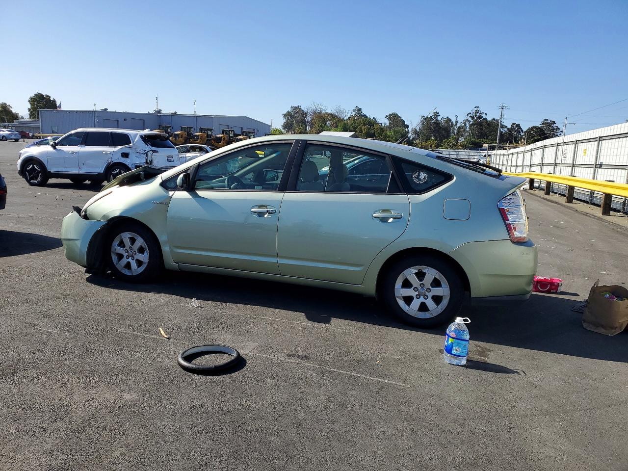 2006 Toyota Prius Зеленый vin: JTDKB20U467544485