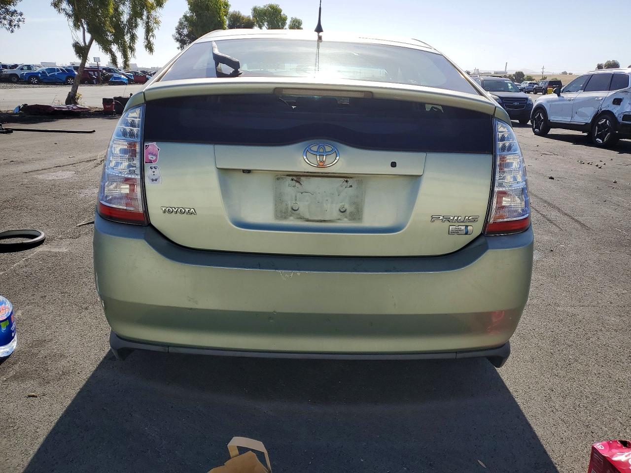 2006 Toyota Prius Зеленый vin: JTDKB20U467544485