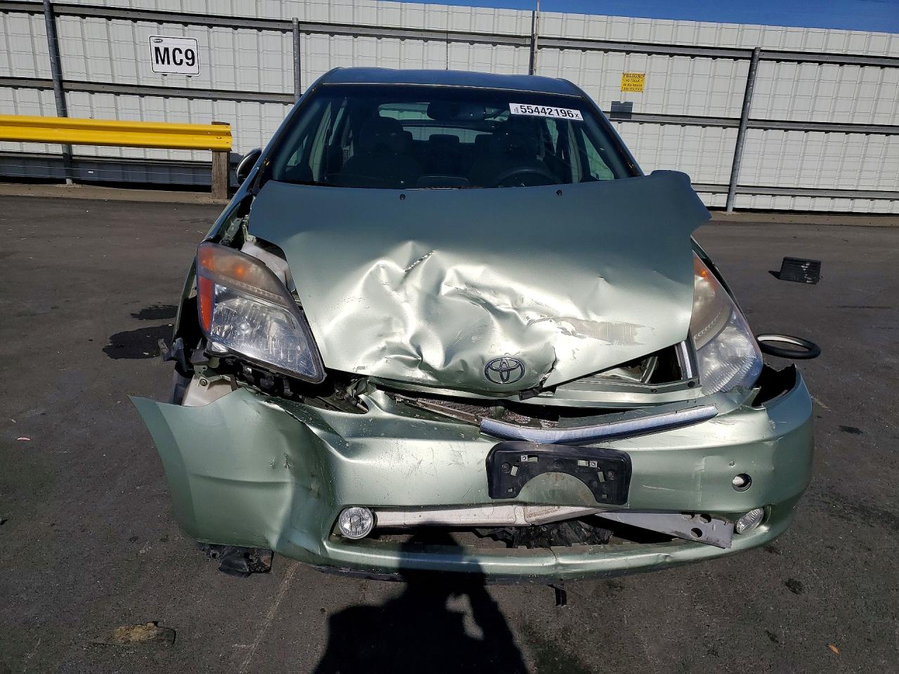 2006 Toyota Prius Зеленый vin: JTDKB20U467544485
