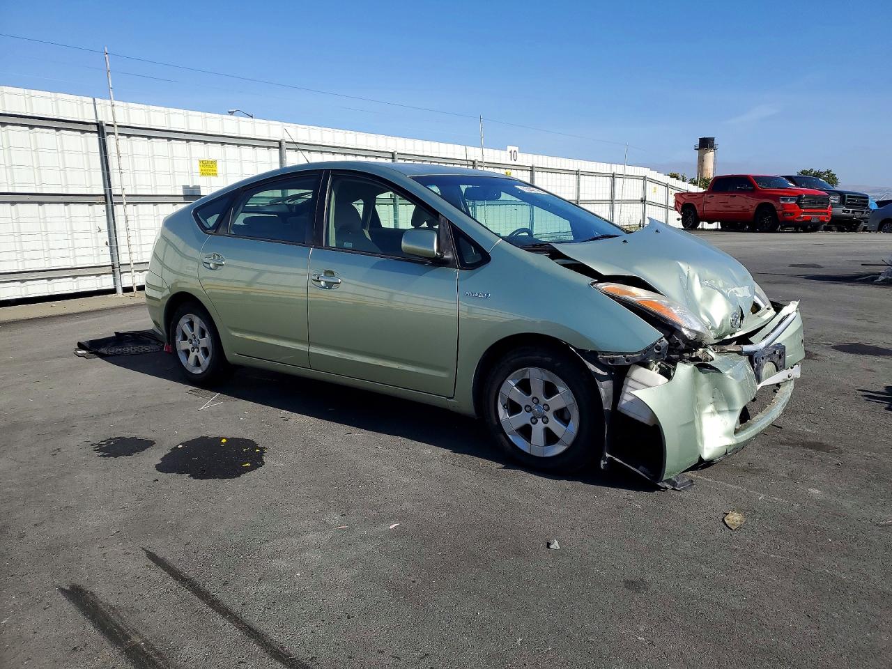 2006 Toyota Prius Зеленый vin: JTDKB20U467544485