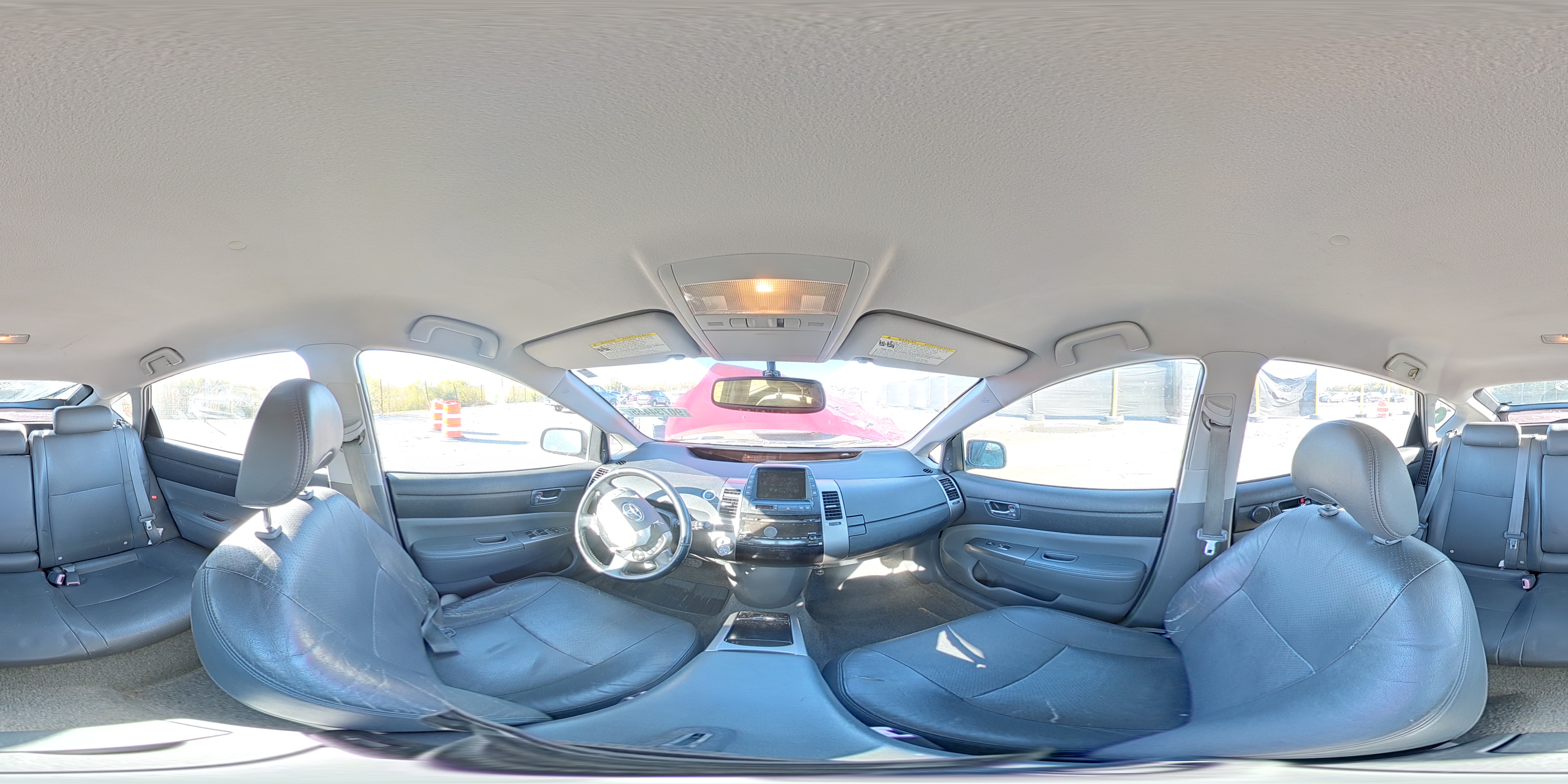 2007 Toyota Prius Red vin: JTDKB20U473208201