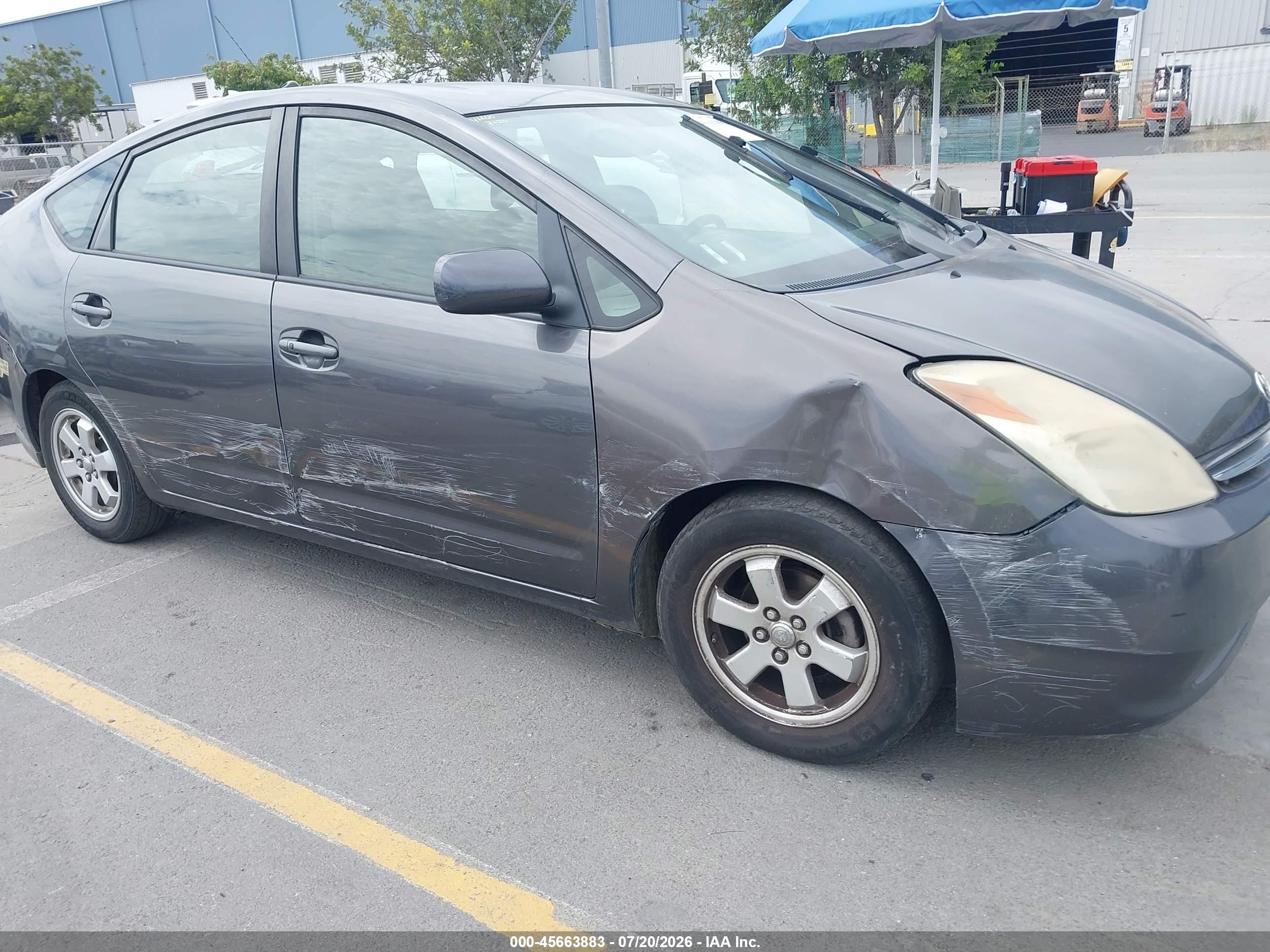 2007 Toyota Prius   Серый vin: JTDKB20U473209073