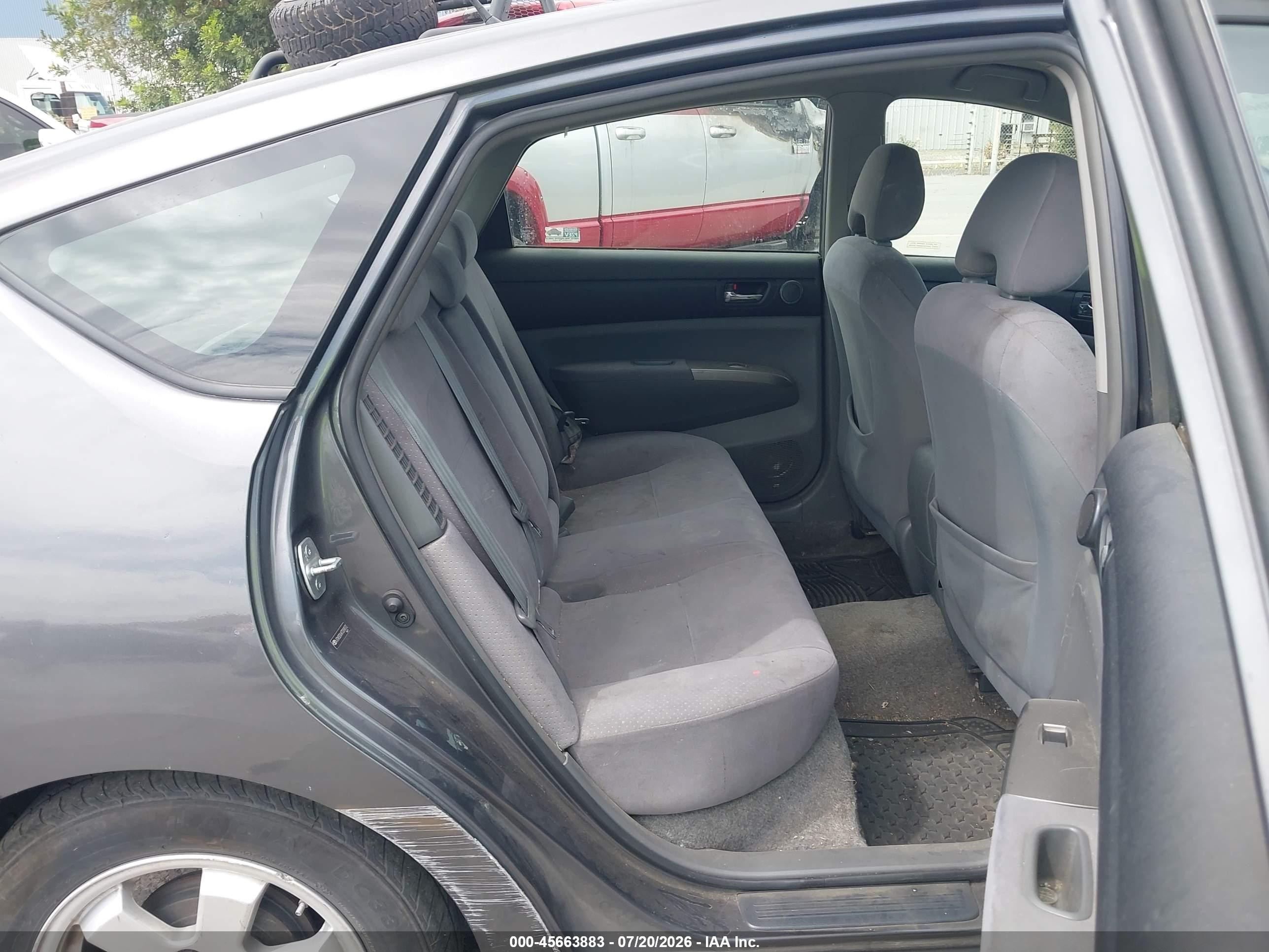 2007 Toyota Prius   Серый vin: JTDKB20U473209073