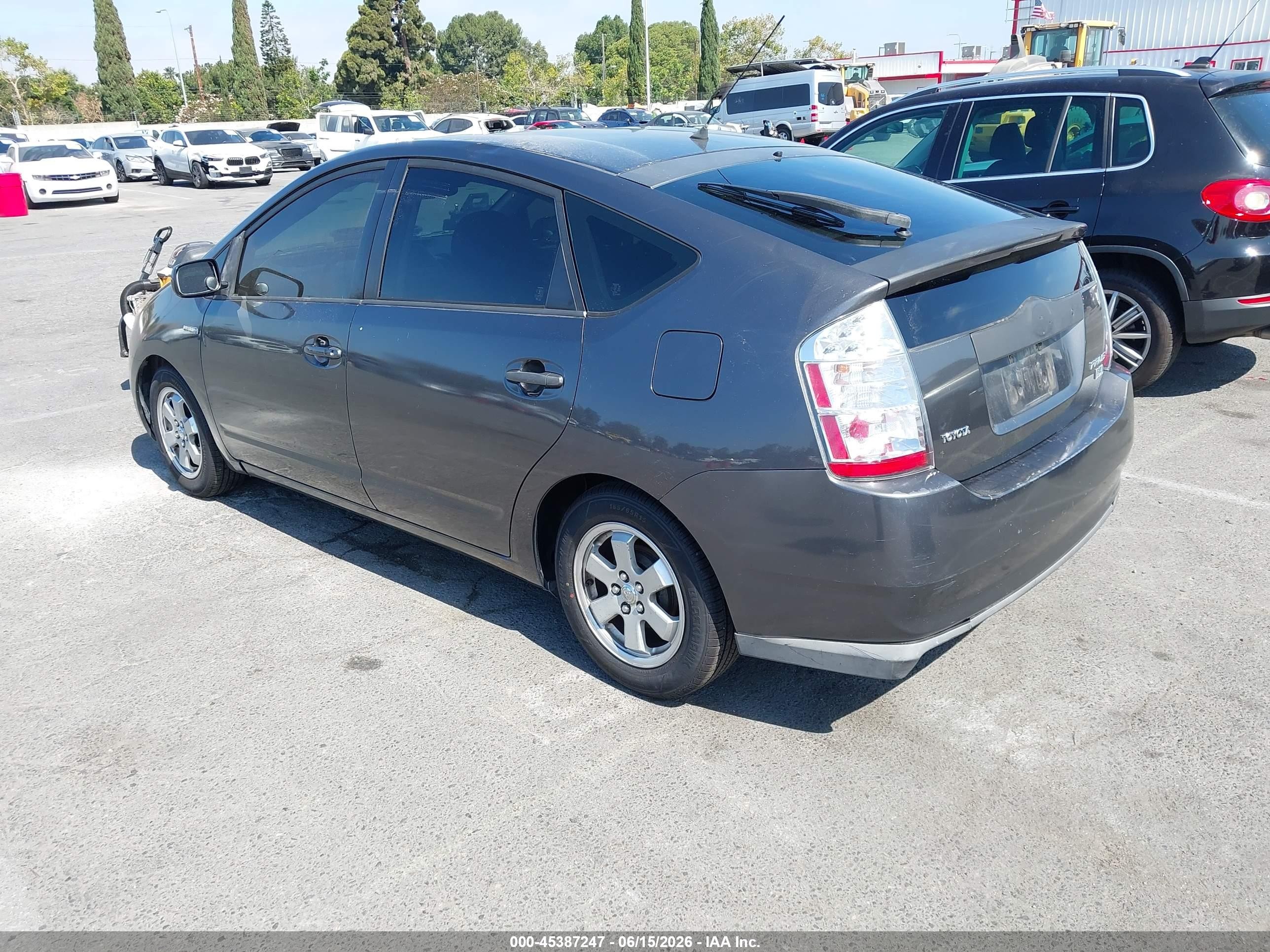 2007 Toyota Prius   Gray vin: JTDKB20U473211079