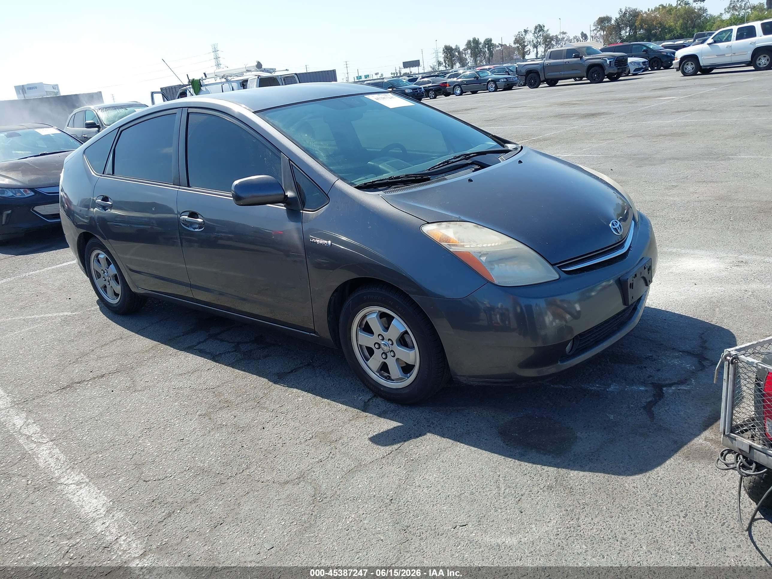 2007 Toyota Prius   Gray vin: JTDKB20U473211079