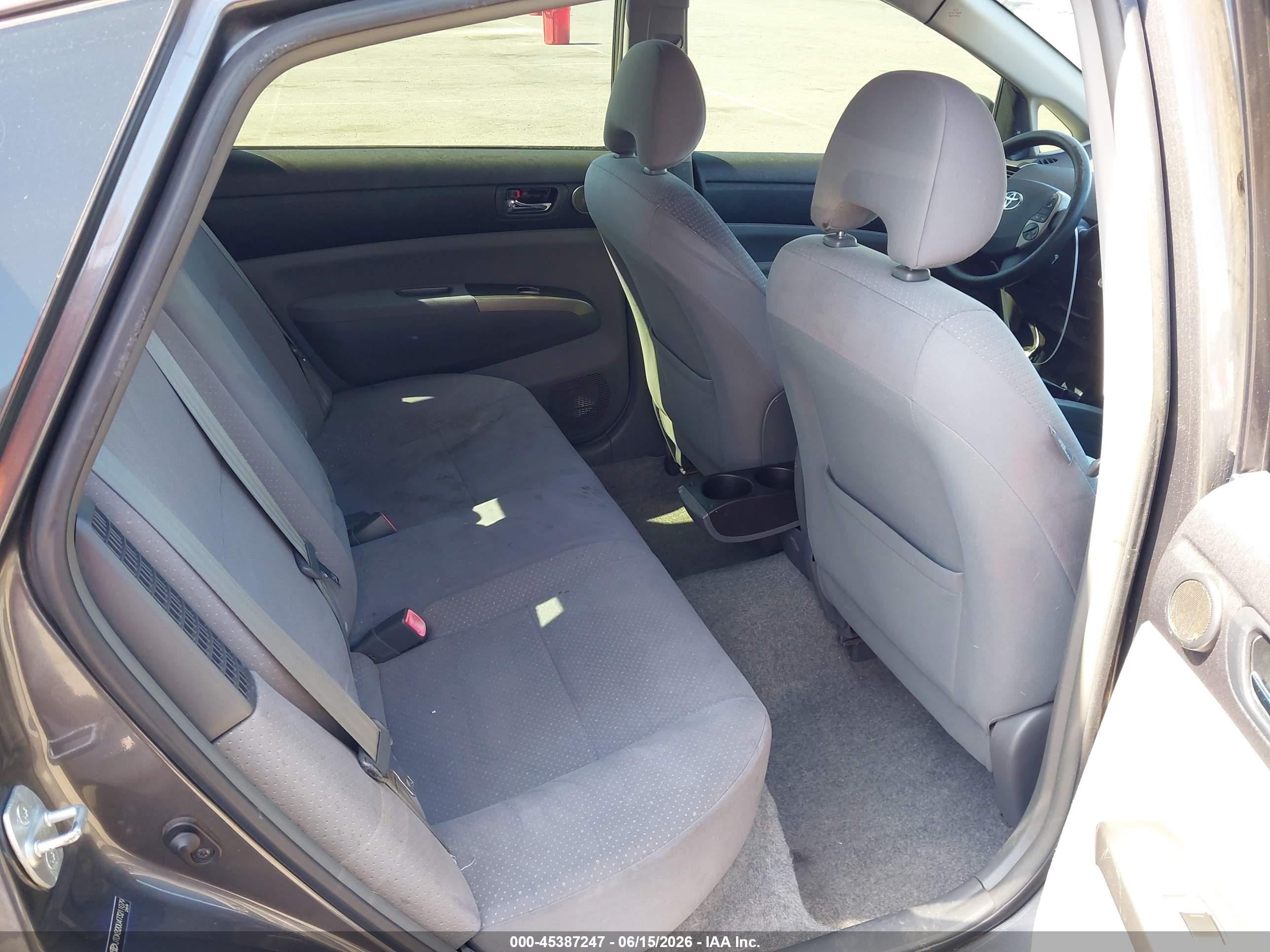 2007 Toyota Prius   Gray vin: JTDKB20U473211079