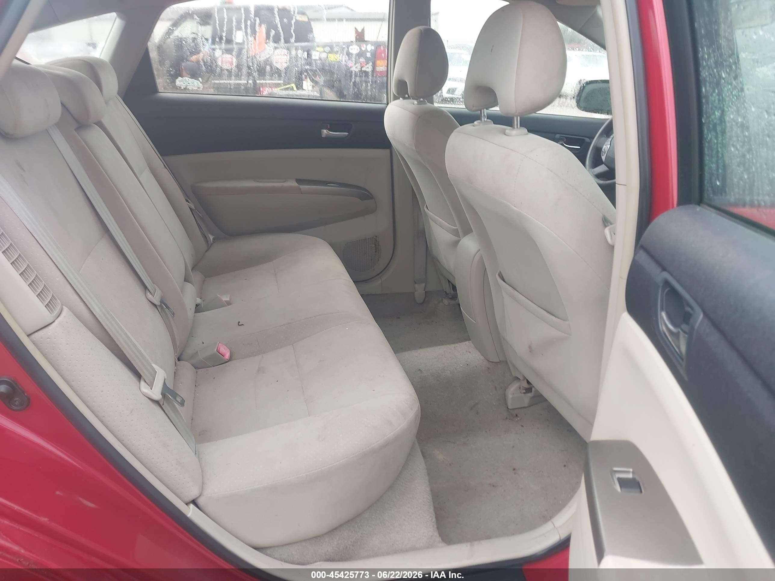 2007 Toyota Prius Touring Red vin: JTDKB20U473216928
