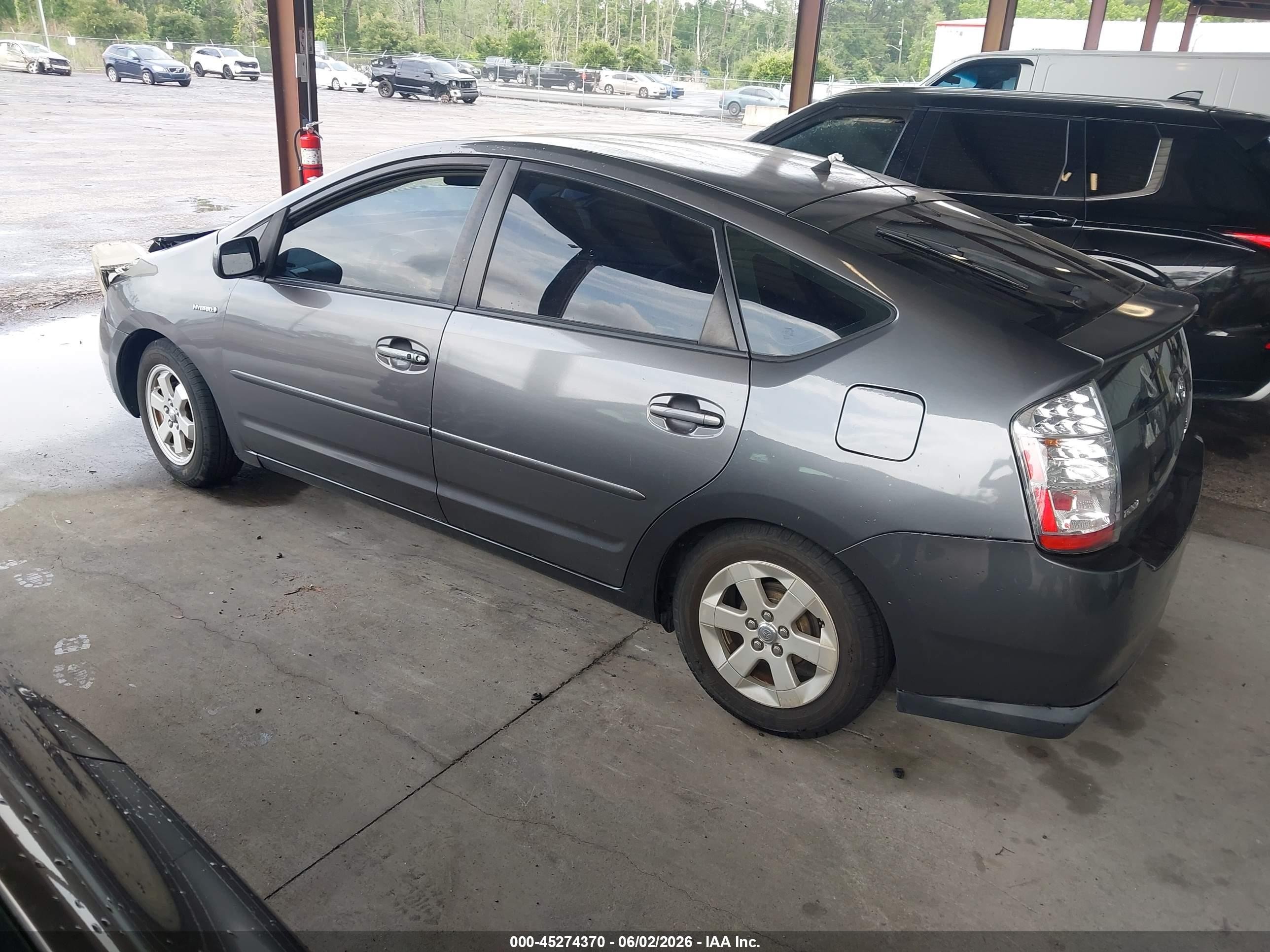 2007 Toyota Prius   Gray vin: JTDKB20U473250061