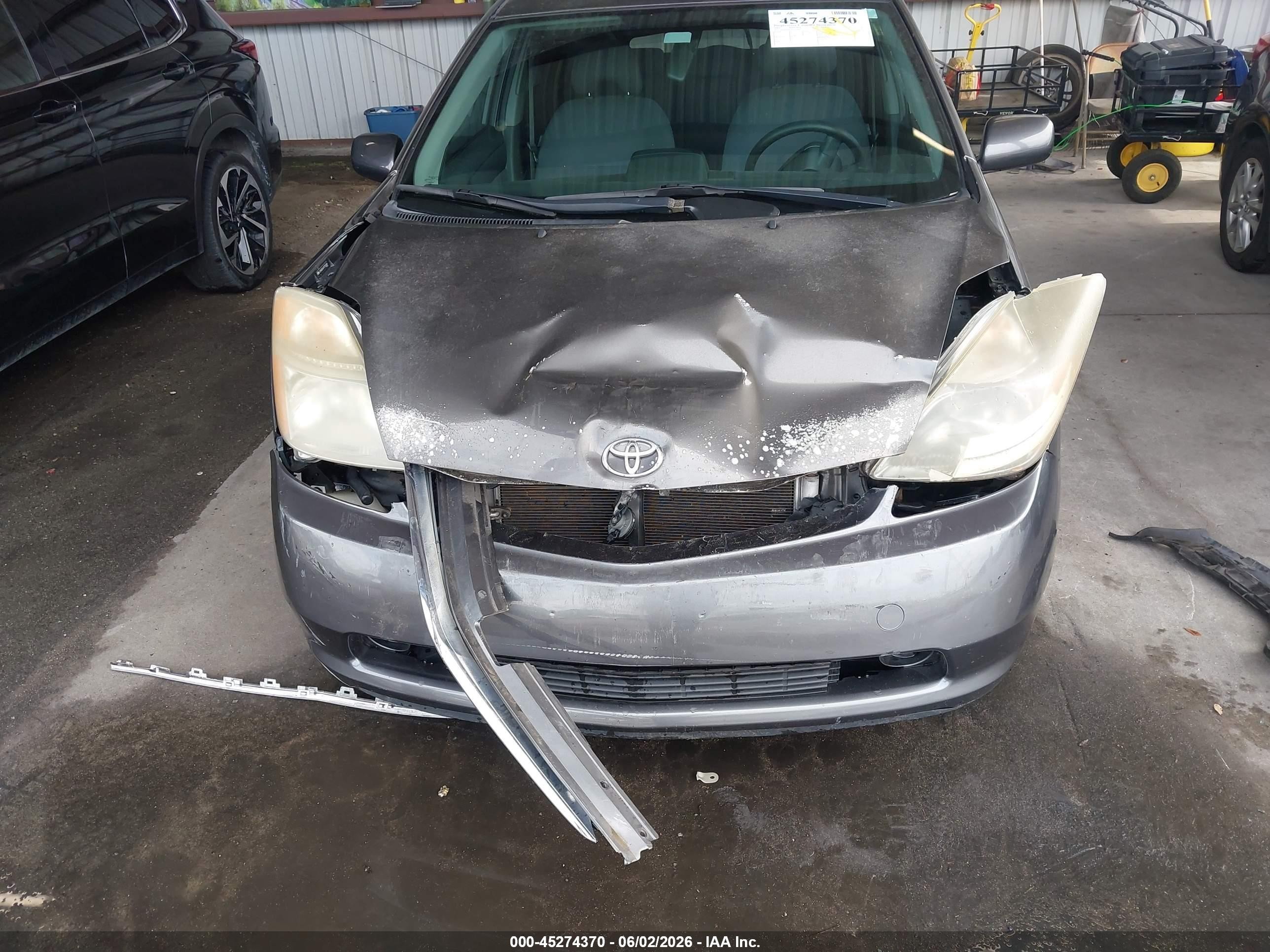 2007 Toyota Prius   Gray vin: JTDKB20U473250061