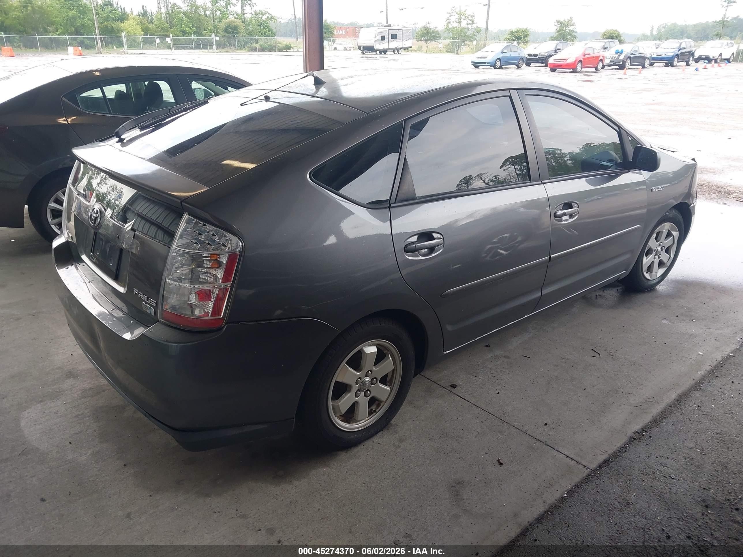 2007 Toyota Prius   Gray vin: JTDKB20U473250061