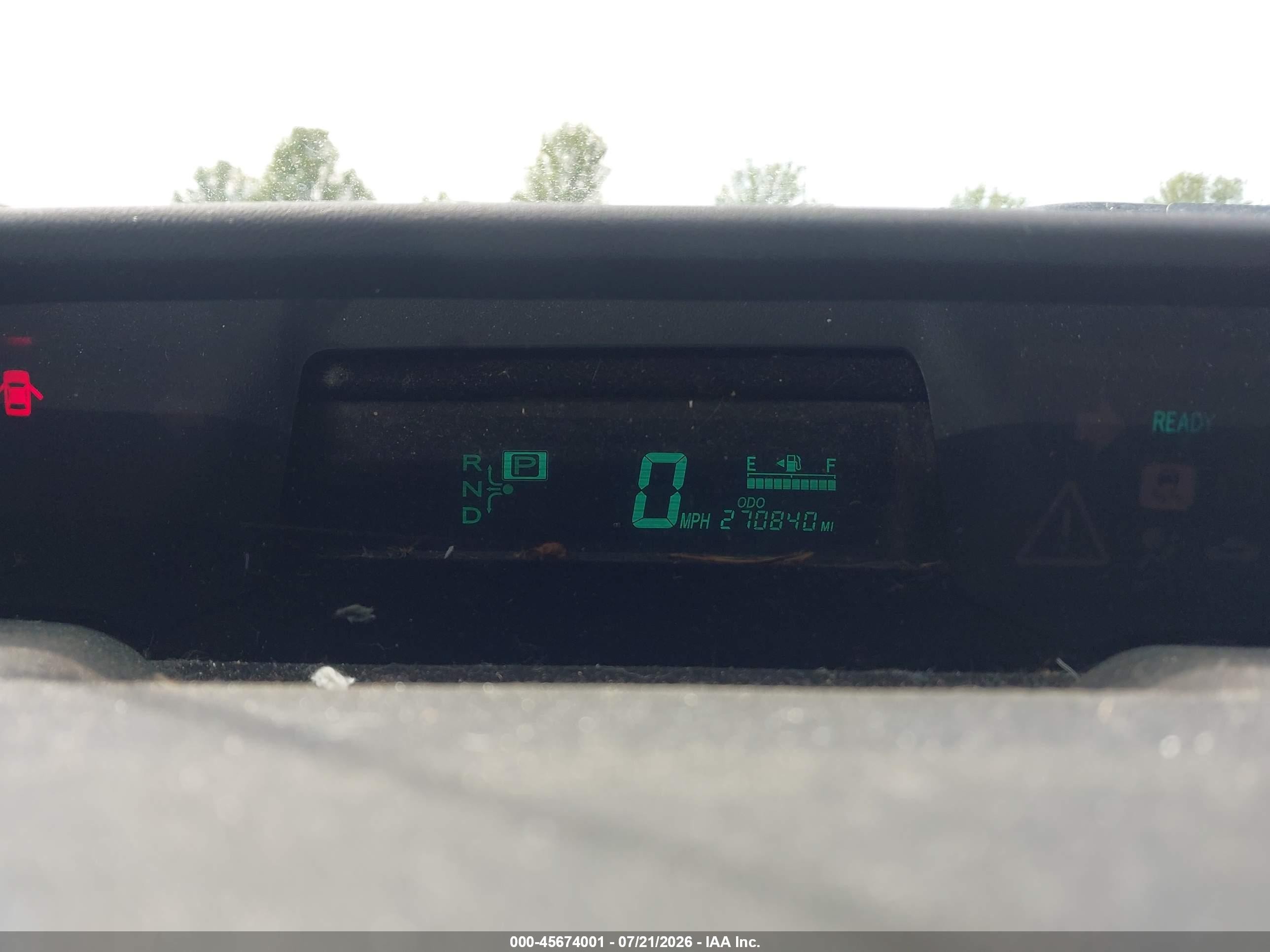 2007 Toyota Prius   Gray vin: JTDKB20U473257978