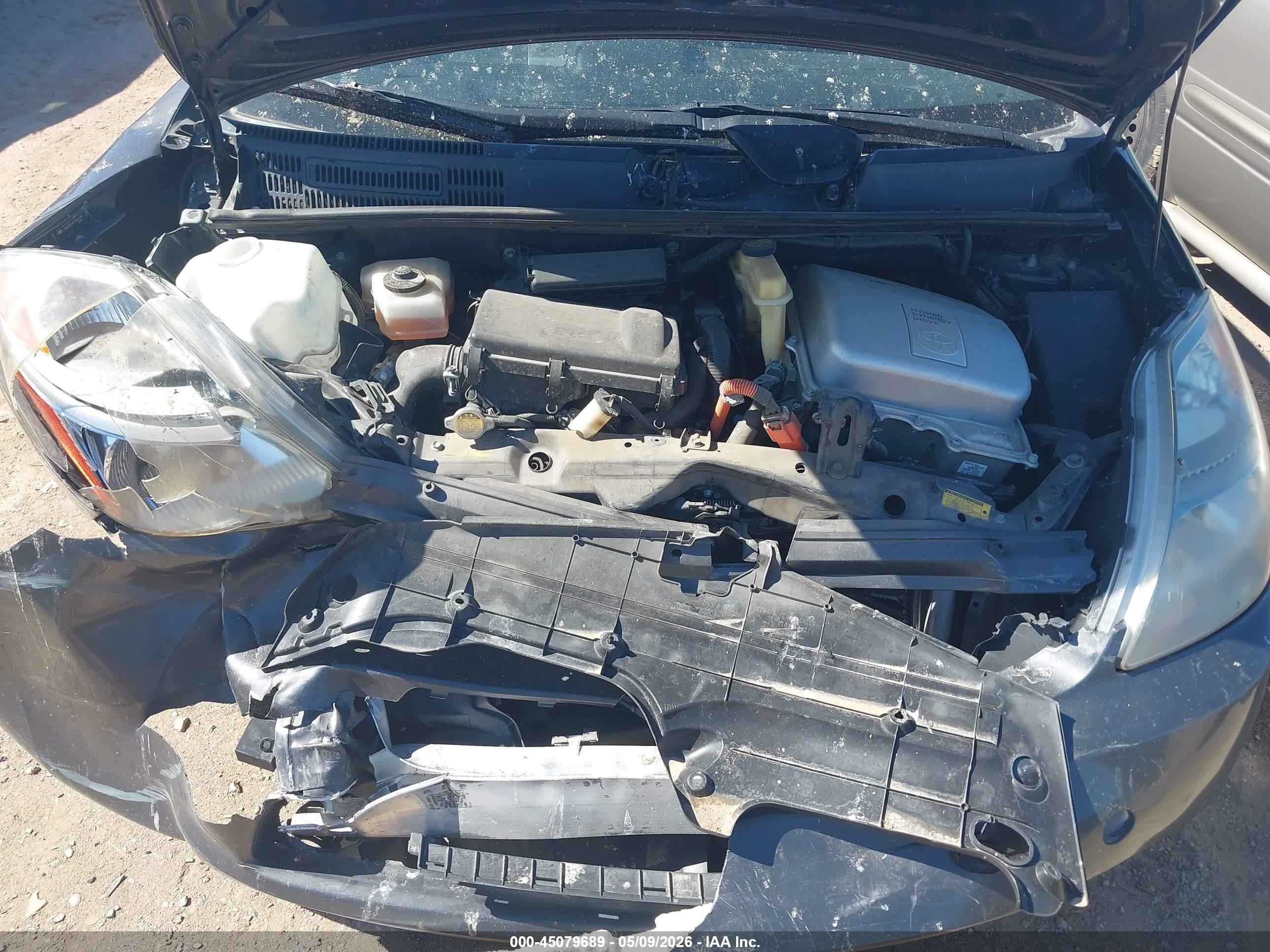 2007 Toyota Prius   Серый vin: JTDKB20U473268138
