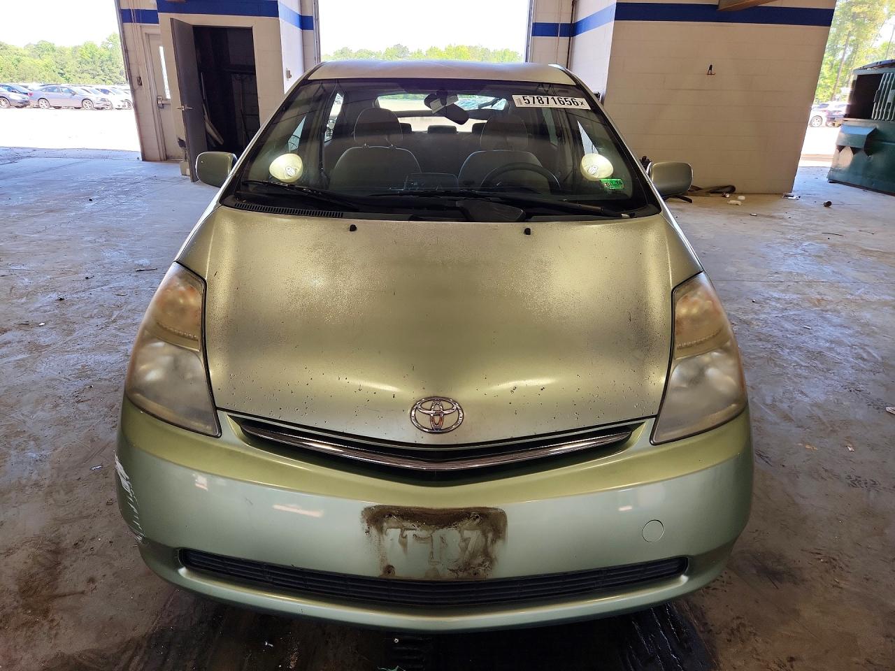2007 Toyota Prius Base Green vin: JTDKB20U473270164