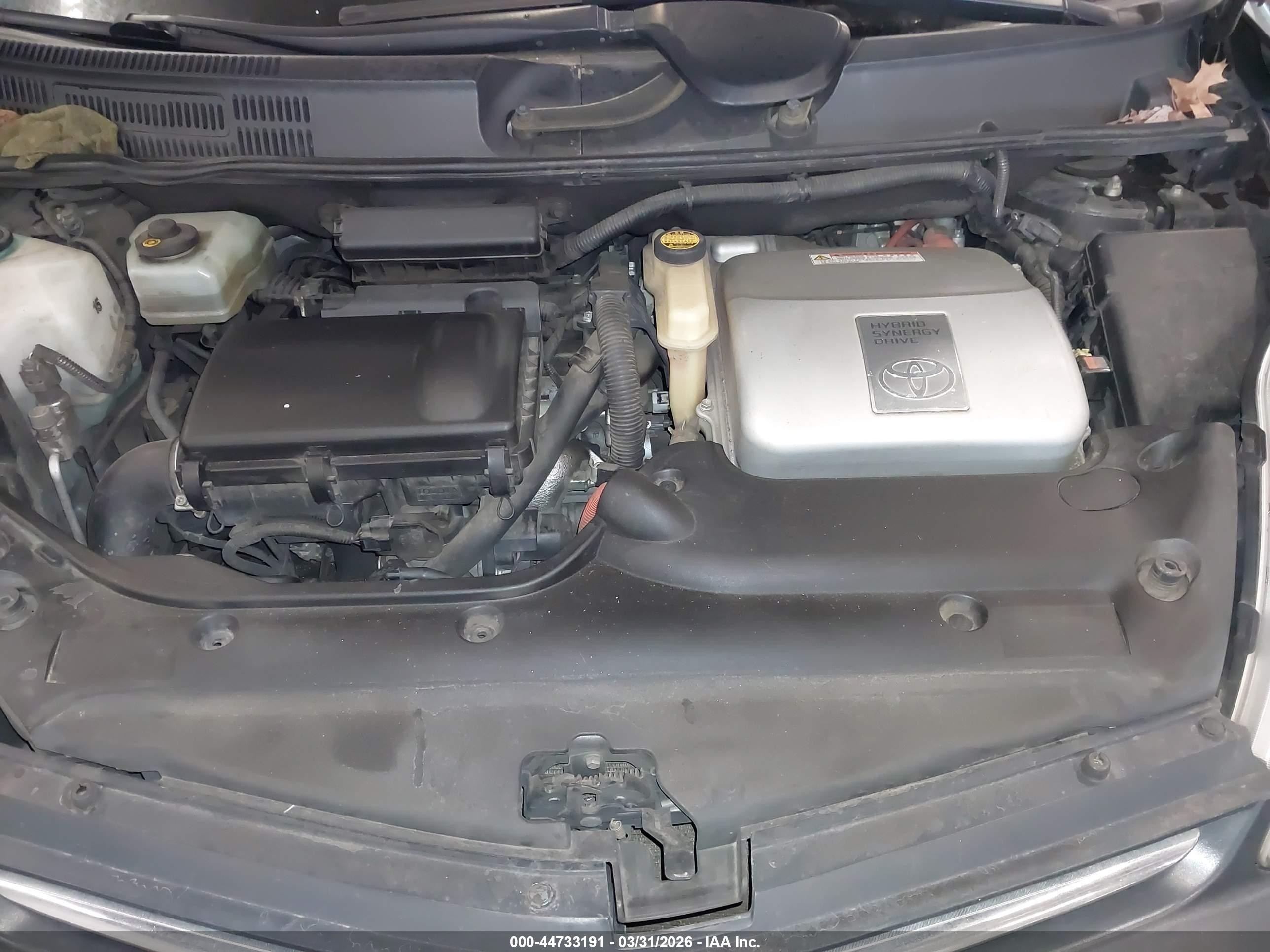 2007 Toyota Prius   Gray vin: JTDKB20U473271234