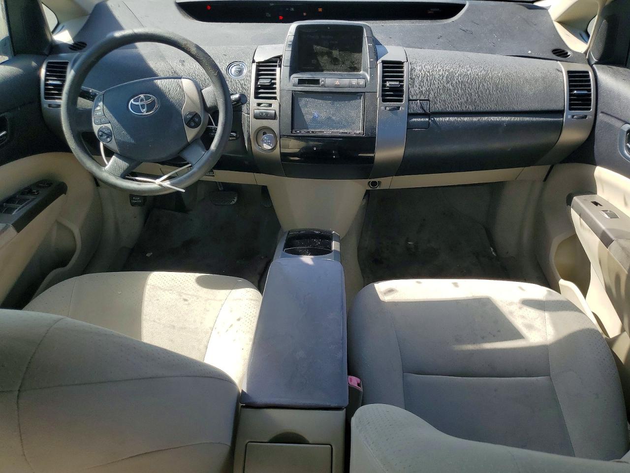 2007 Toyota Prius Base Green vin: JTDKB20U473272027