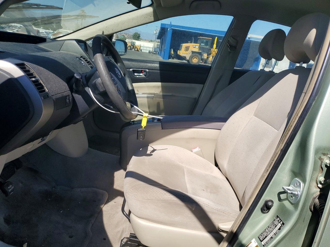 2007 Toyota Prius Base Green vin: JTDKB20U473272027