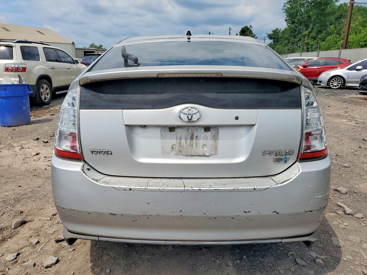 2007 Toyota Prius Touring Серебряный vin: JTDKB20U473277292