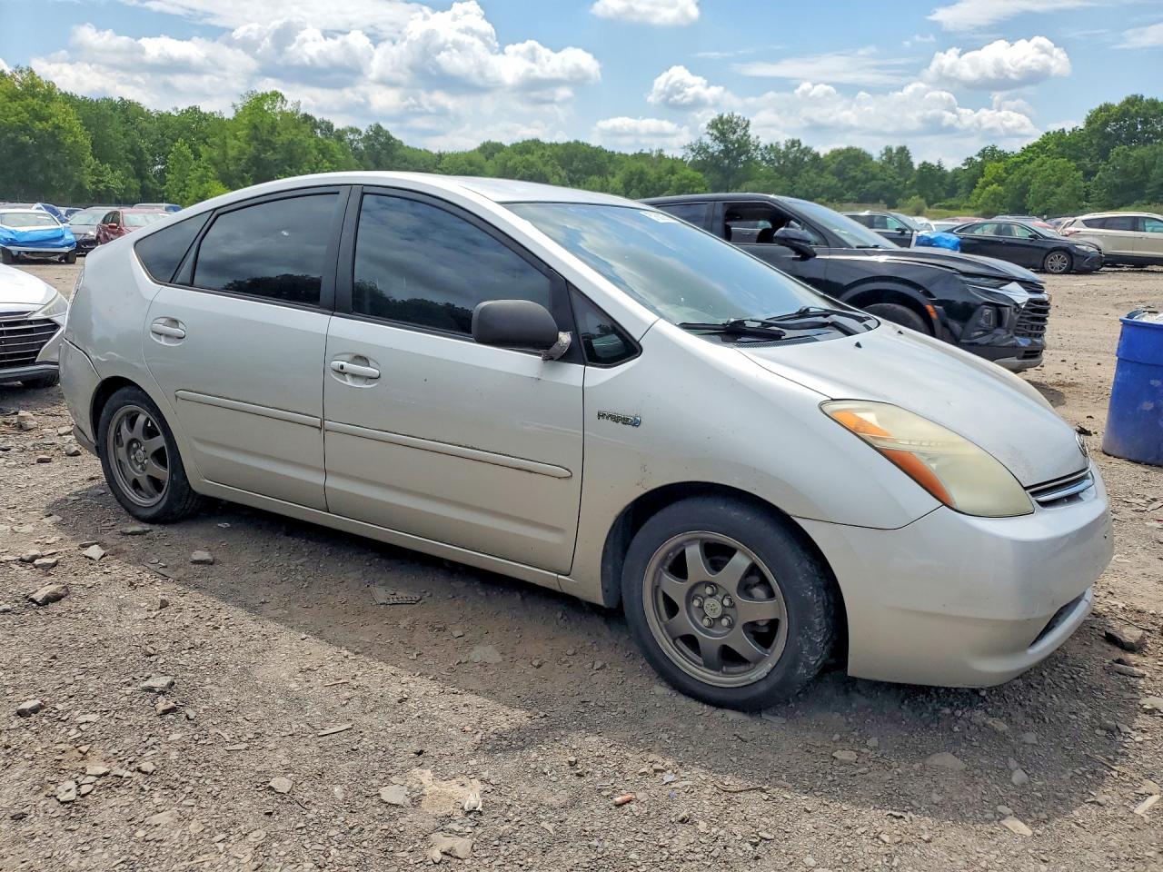 2007 Toyota Prius Touring Серебряный vin: JTDKB20U473277292