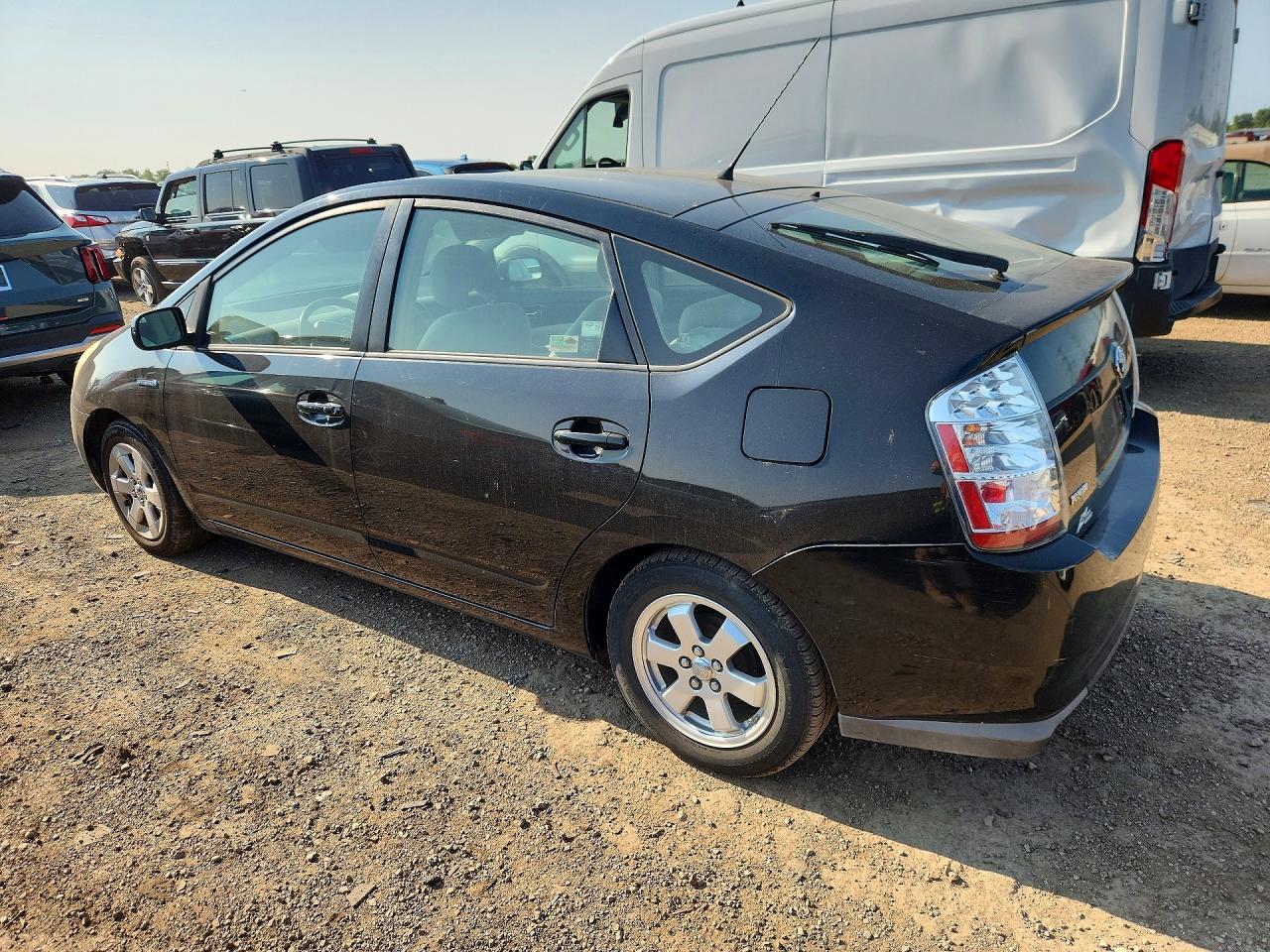 2007 Toyota Prius Base Black vin: JTDKB20U473288308