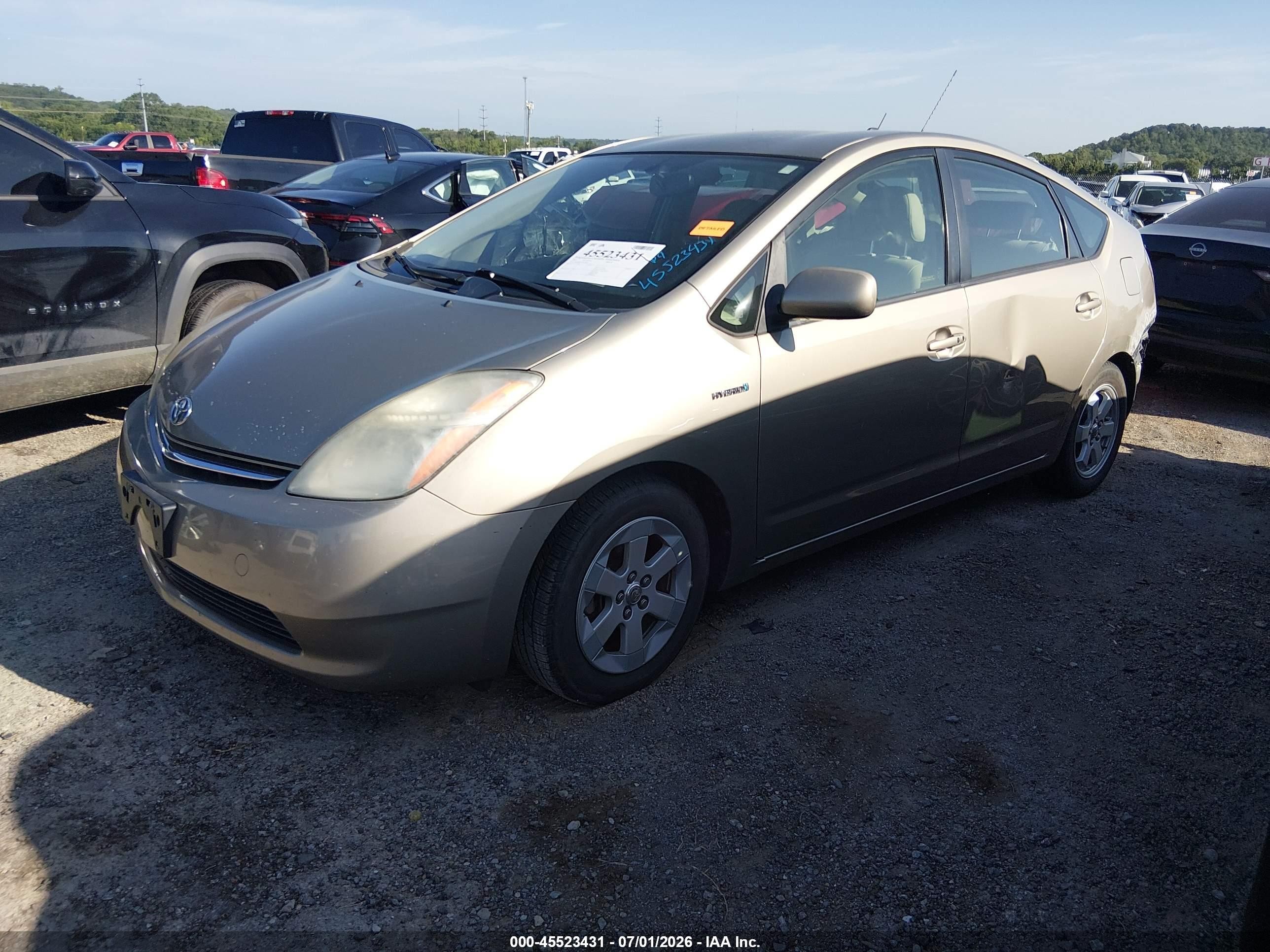 2007 Toyota Prius   Gold vin: JTDKB20U473289720