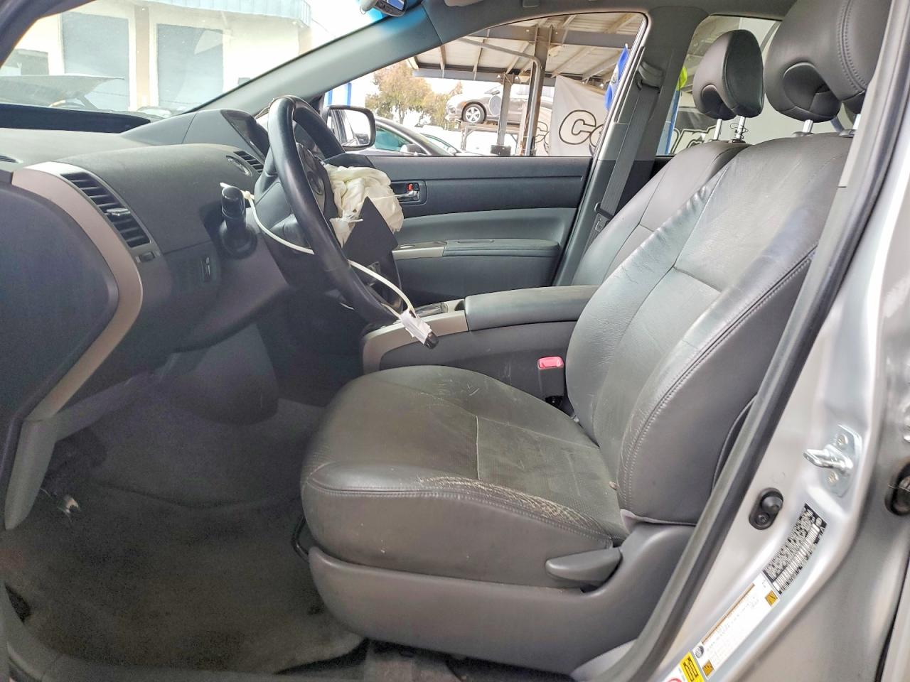 2007 Toyota Prius Base Silver vin: JTDKB20U477083659