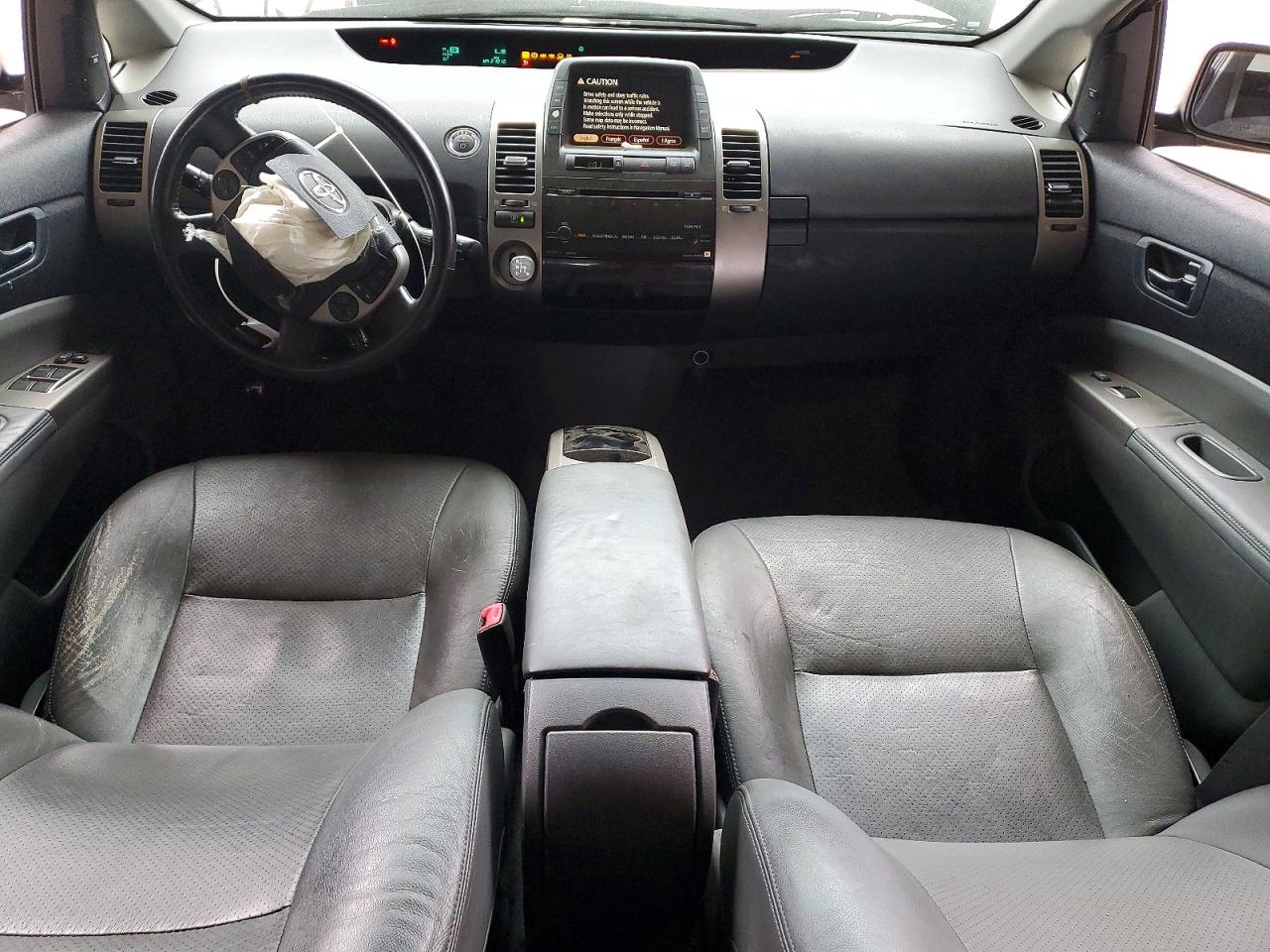 2007 Toyota Prius Base Silver vin: JTDKB20U477083659