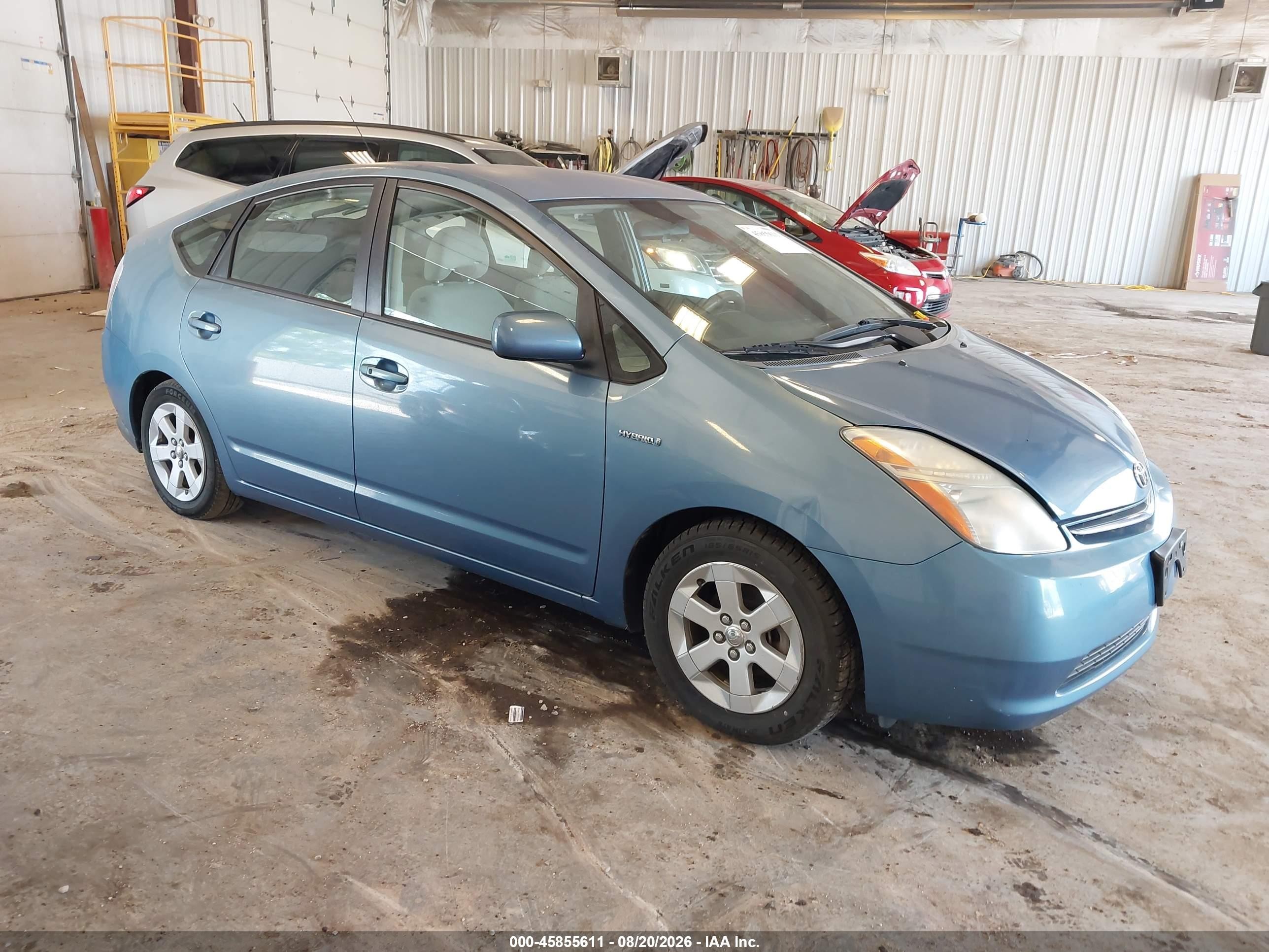 2007 Toyota Prius   Blue vin: JTDKB20U477556007