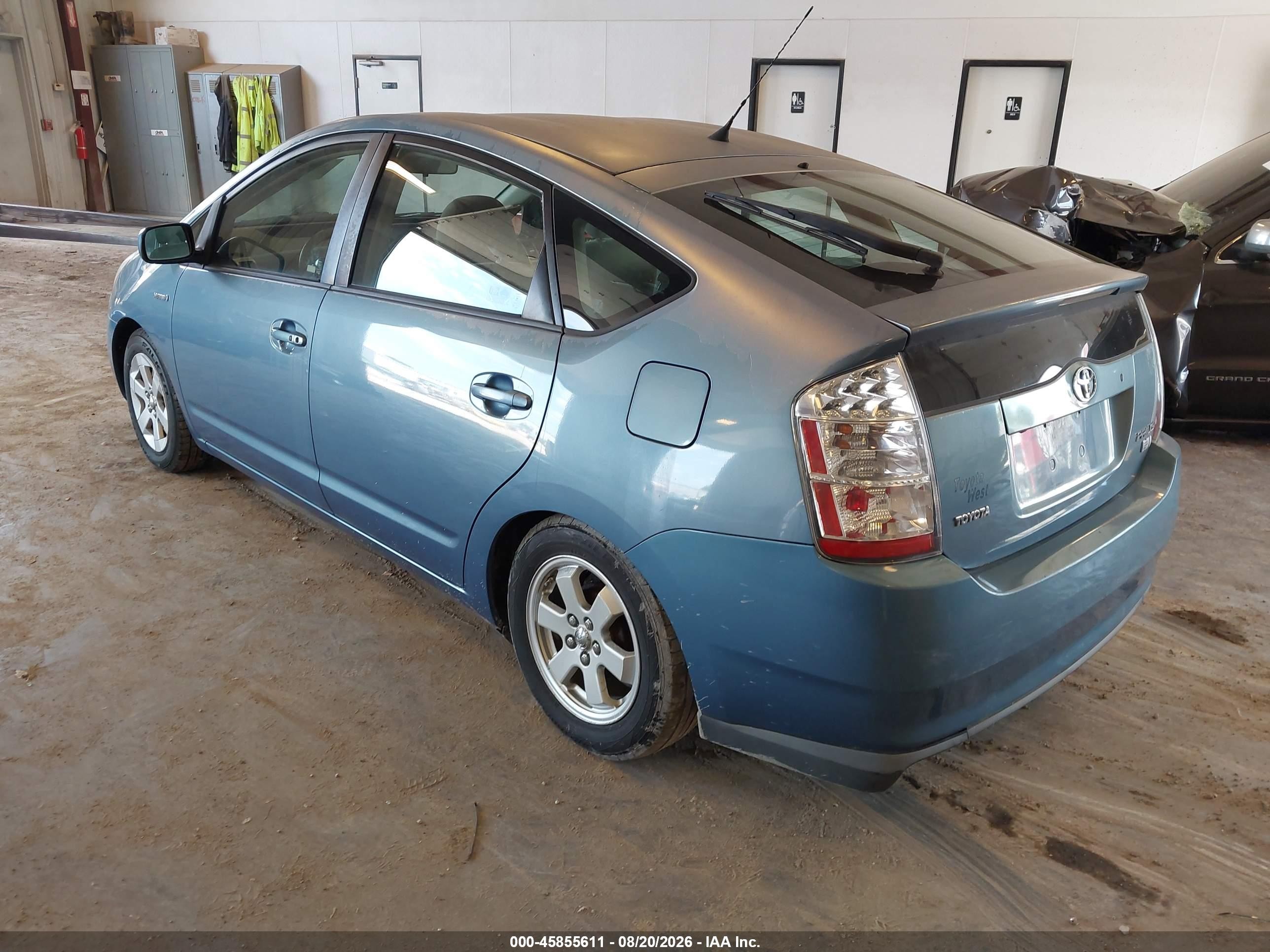 2007 Toyota Prius   Blue vin: JTDKB20U477556007