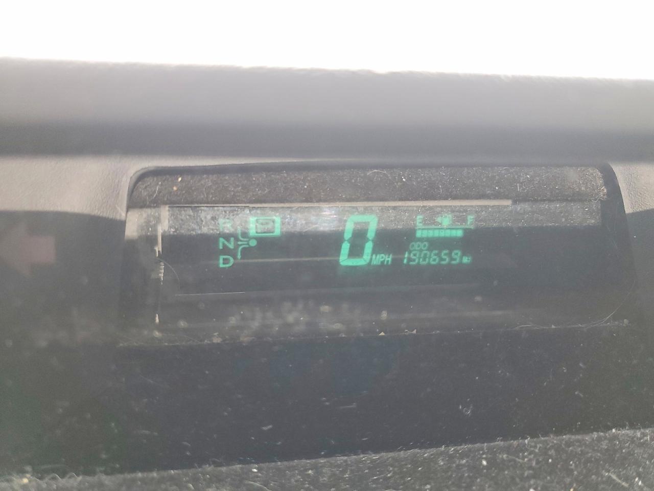 2007 Toyota Prius Base Красный vin: JTDKB20U477556072
