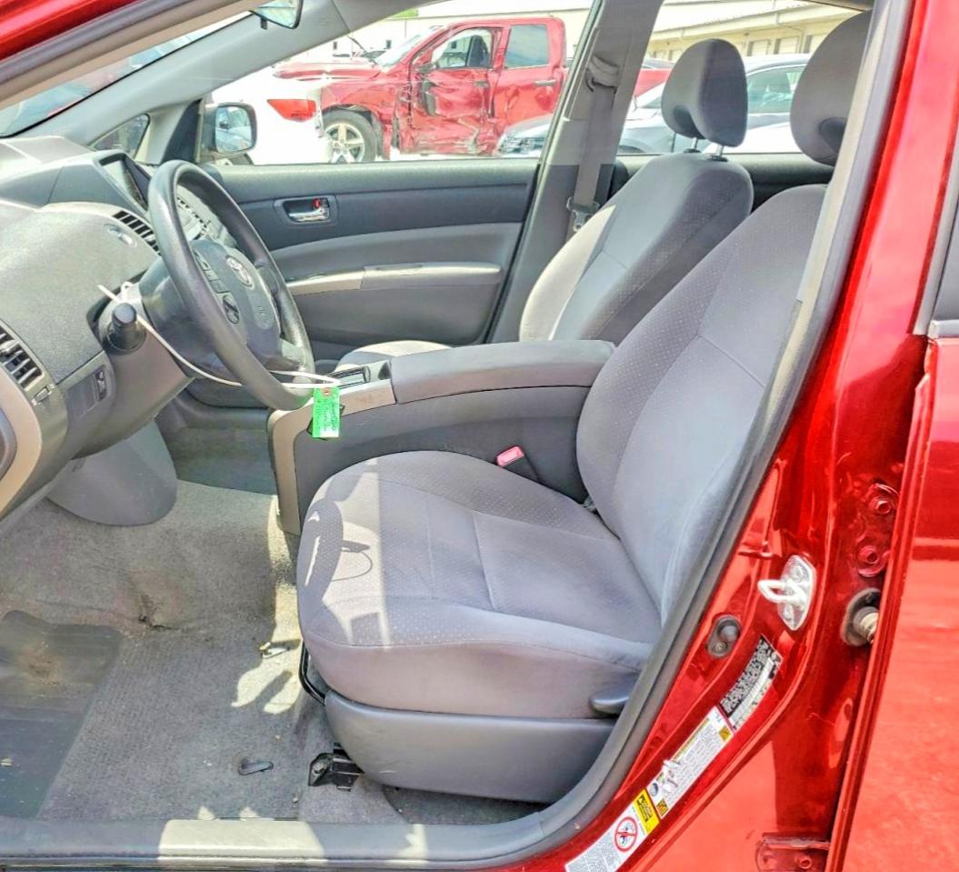 2007 Toyota Prius Base Красный vin: JTDKB20U477556072