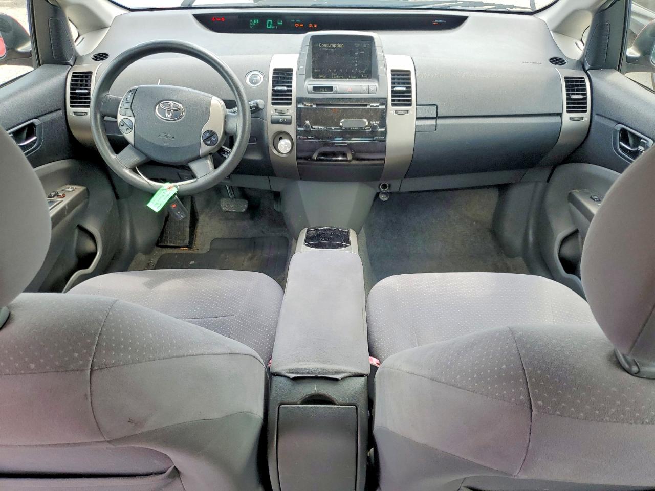 2007 Toyota Prius Base Красный vin: JTDKB20U477556072