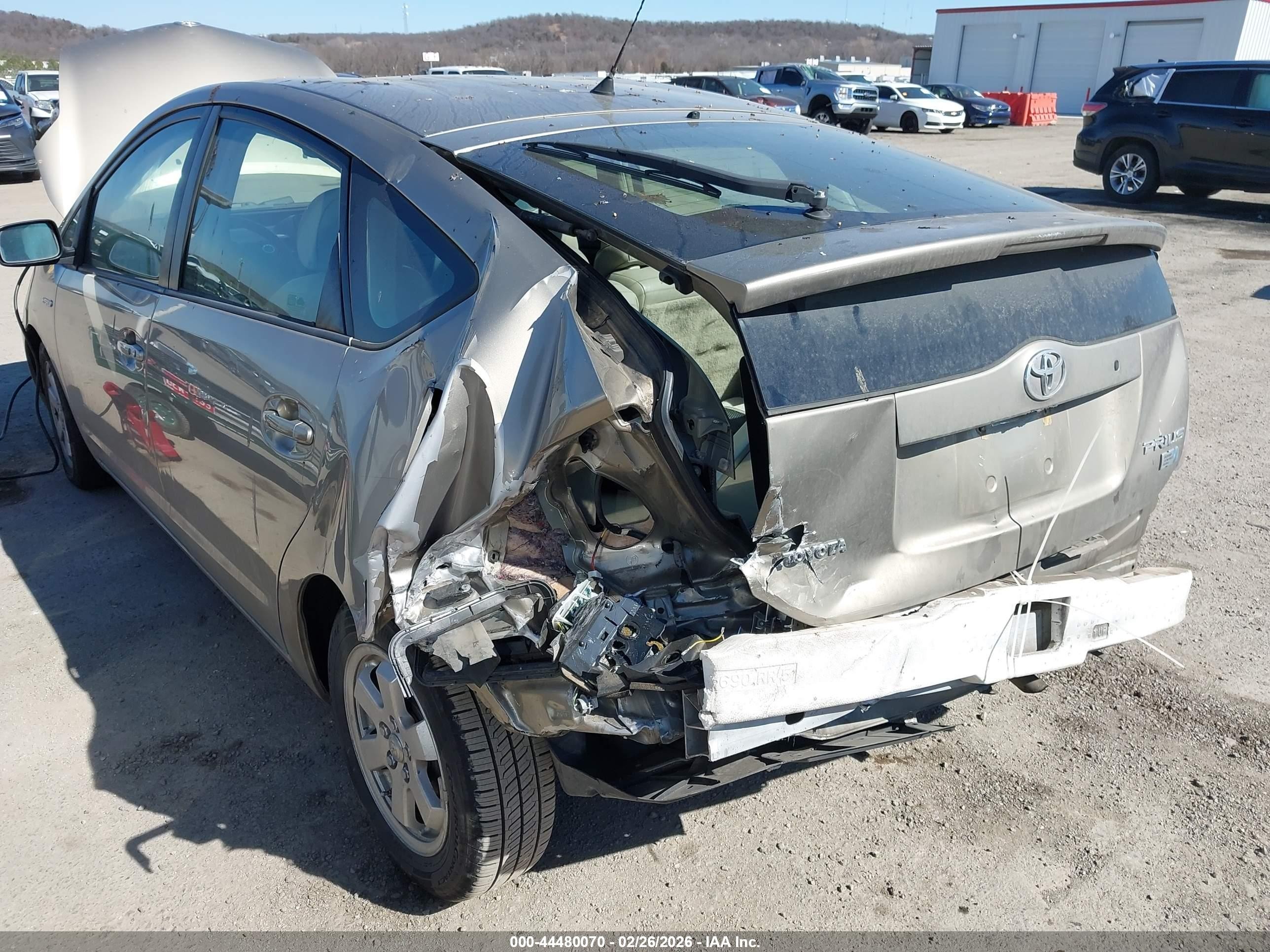 2007 Toyota Prius Золотой vin: JTDKB20U477556735