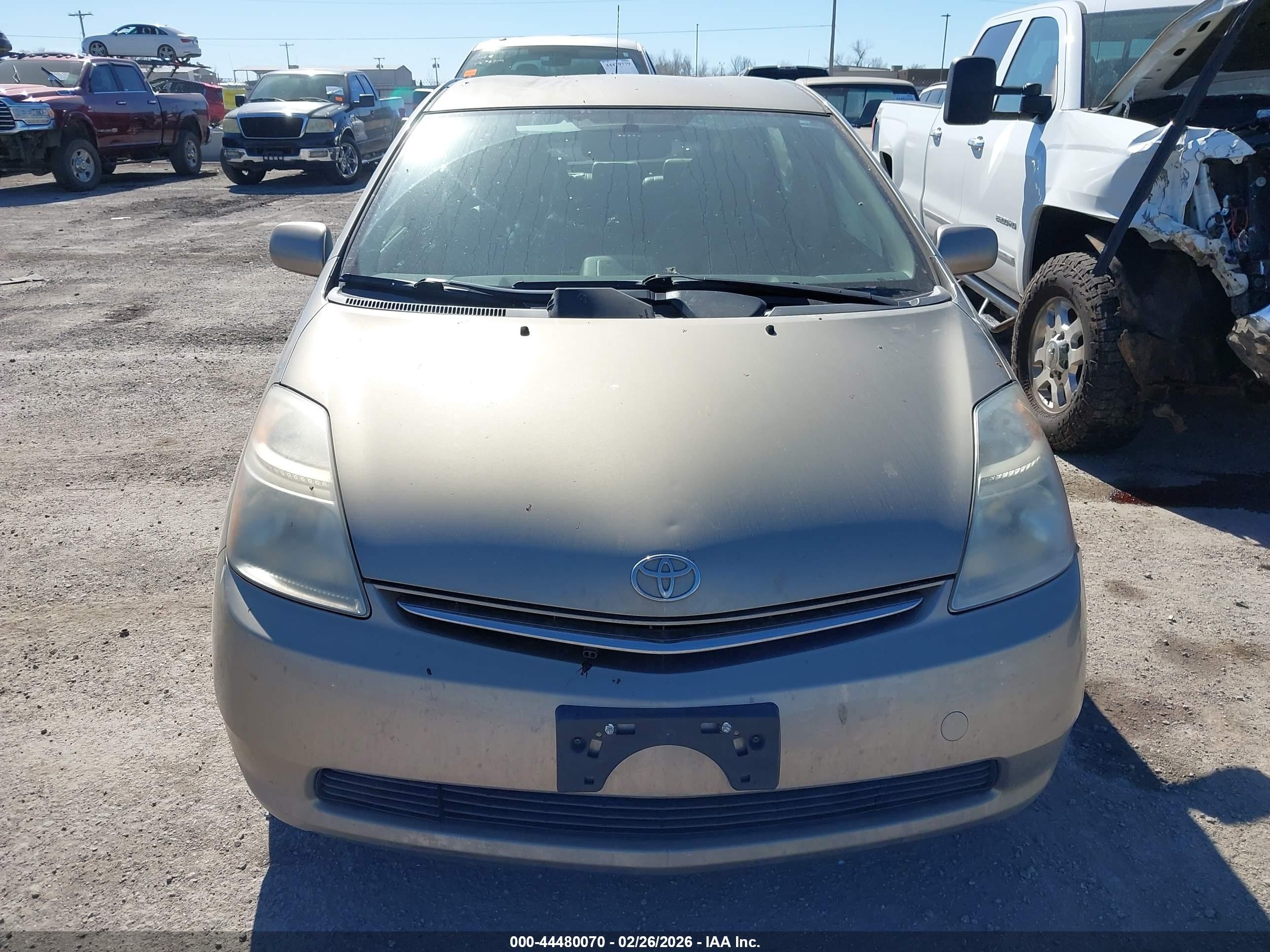 2007 Toyota Prius Золотой vin: JTDKB20U477556735